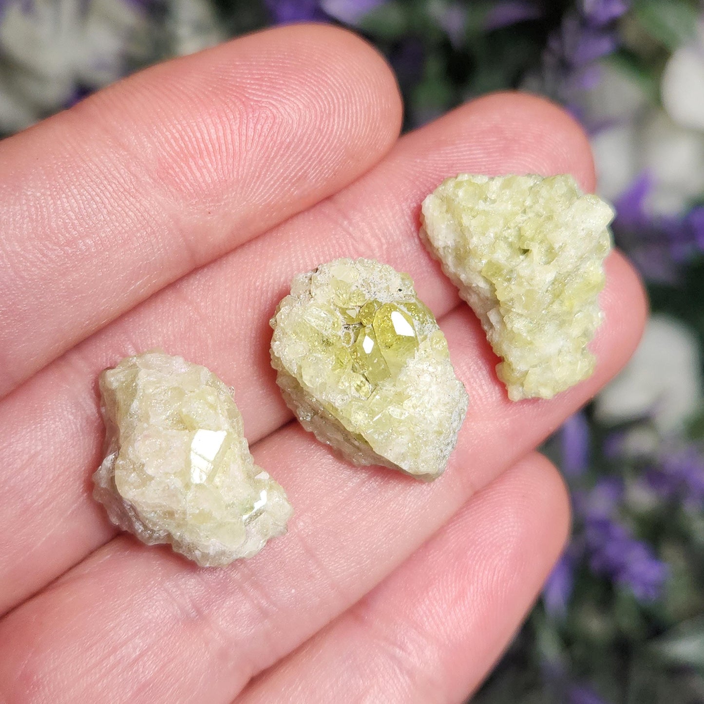 Green Vesuvianite Cluster