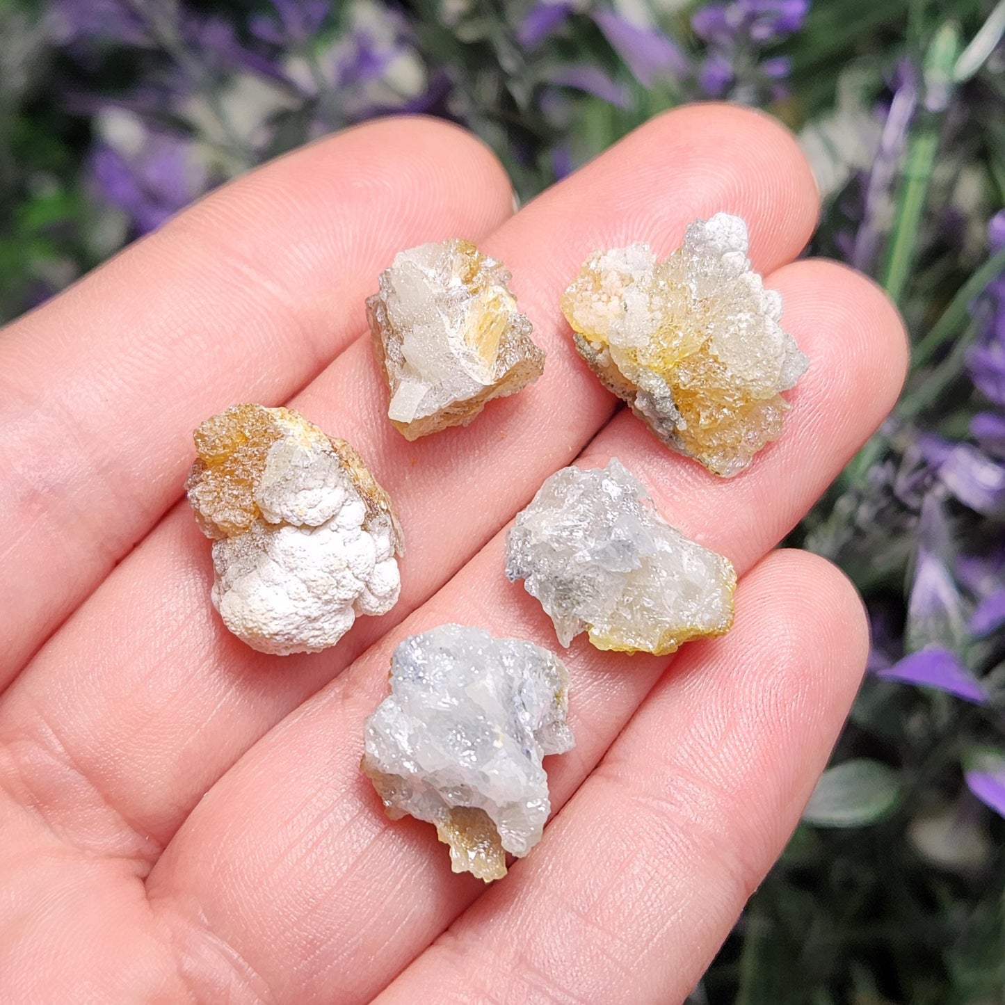 Bi Color Zincite Crystal