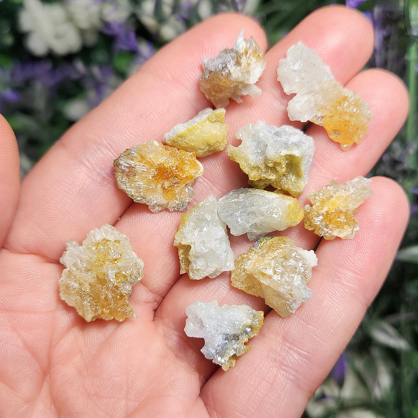 Bi Color Zincite Crystal