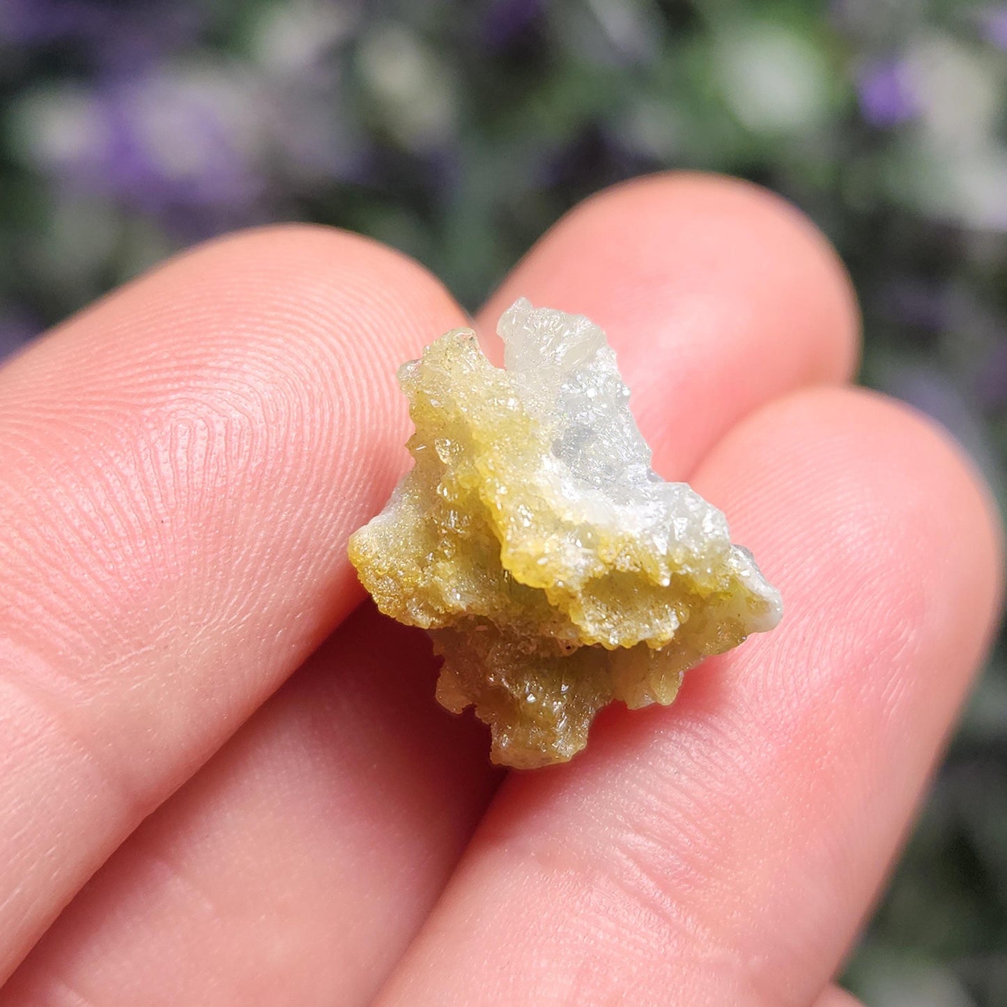 Bi Color Zincite Crystal
