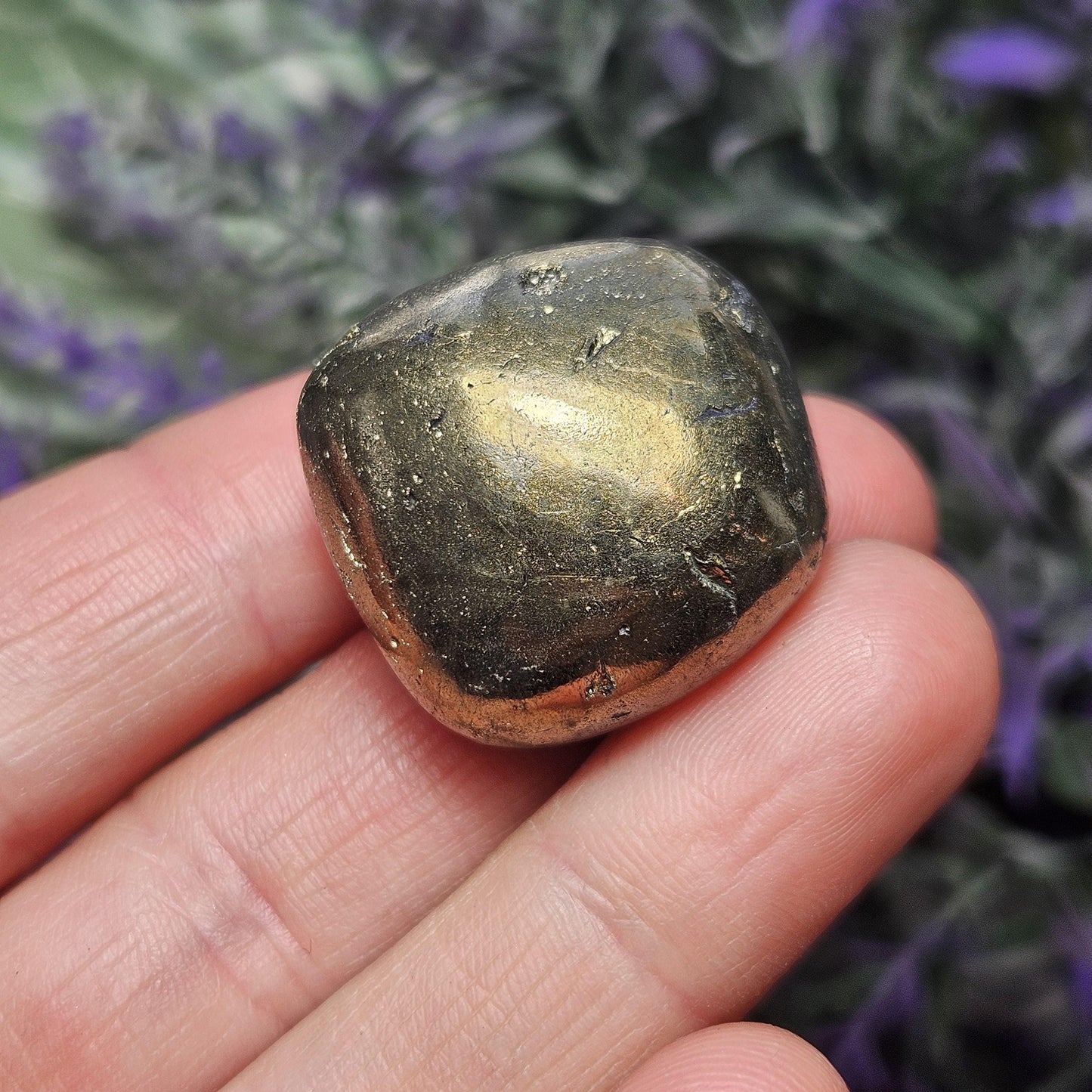 Polished Pyrite Specimen
