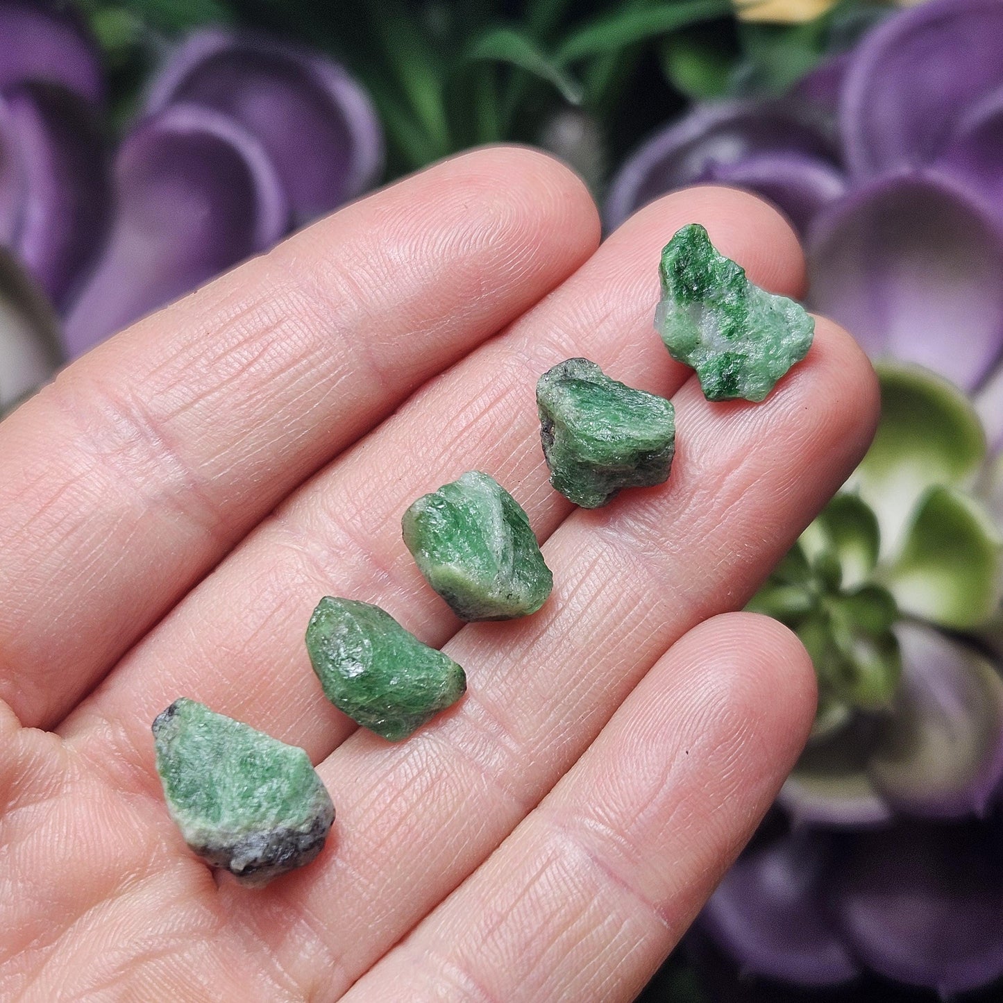 Green Garnet Crystal