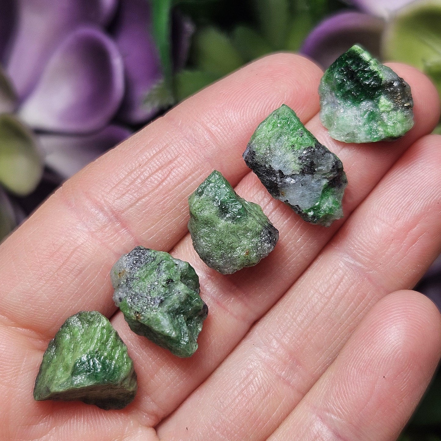 Green Garnet Crystal