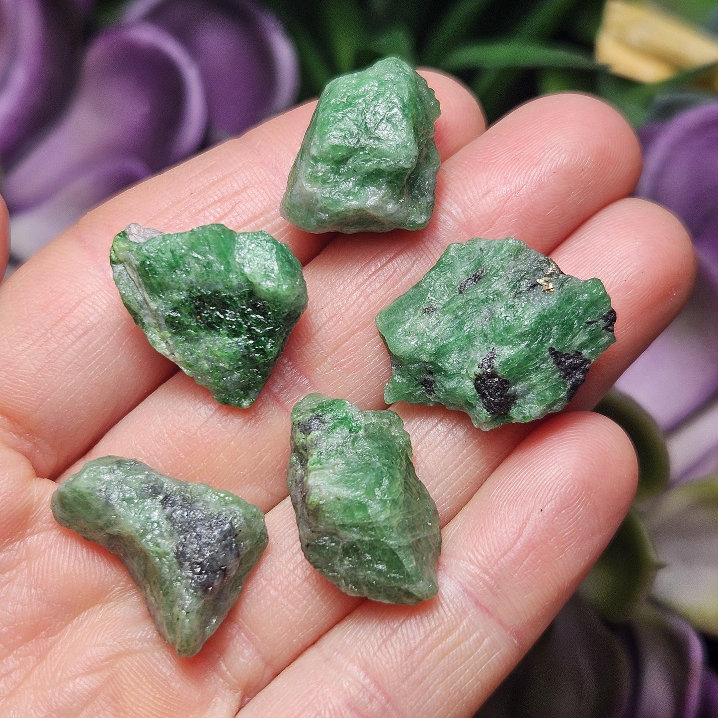 Green Garnet Crystal