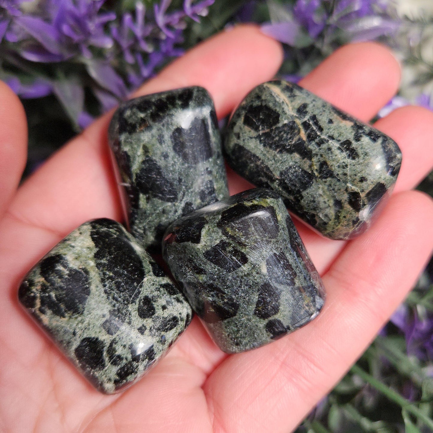 Green & Black Tourmaline