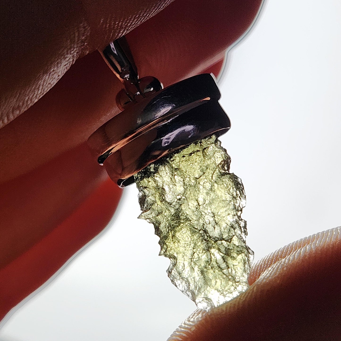 Moldavite Pendant