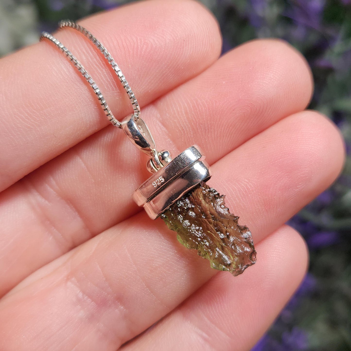 Moldavite Pendant
