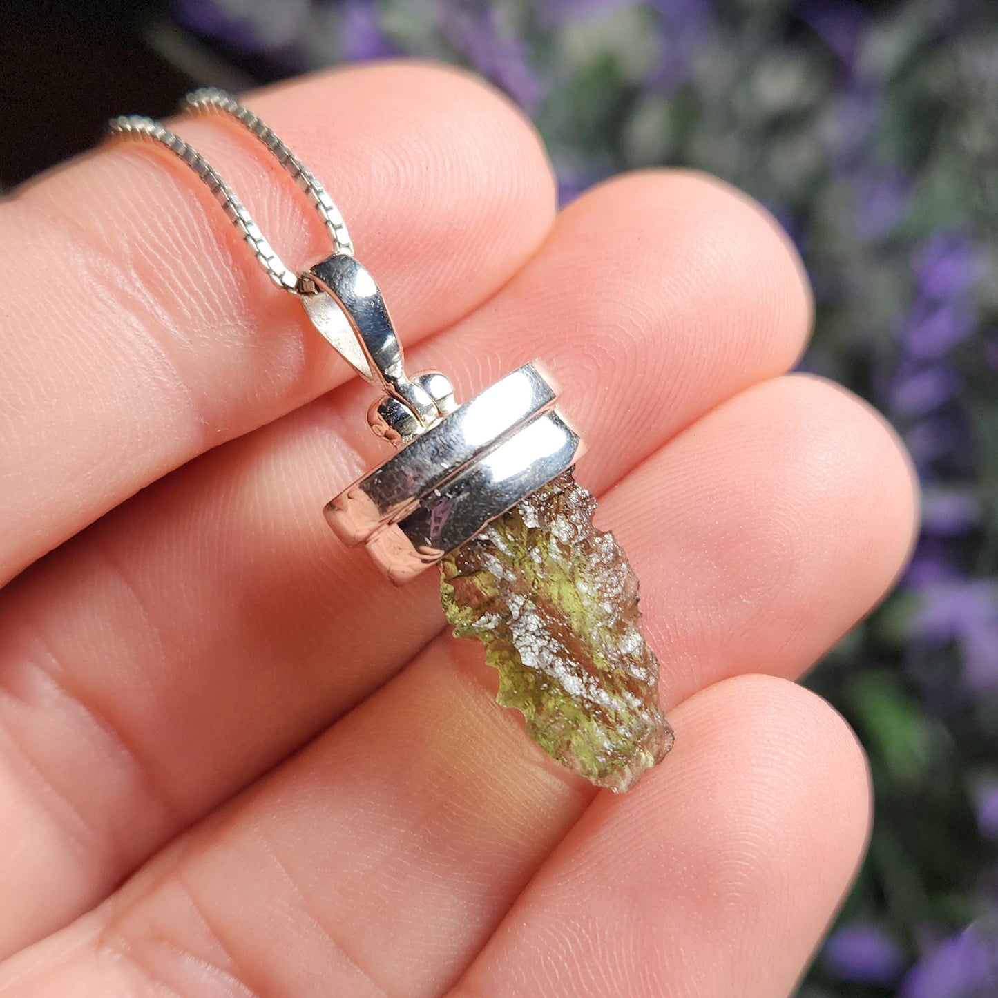 Moldavite Pendant