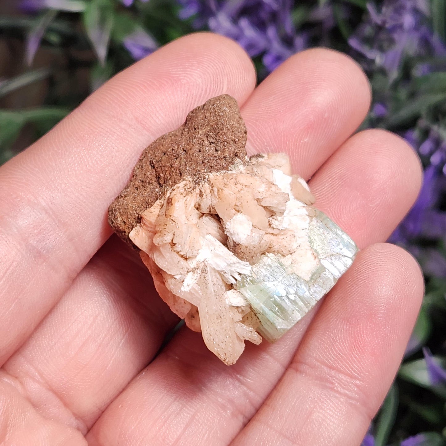 Green Apophyllite Cluster