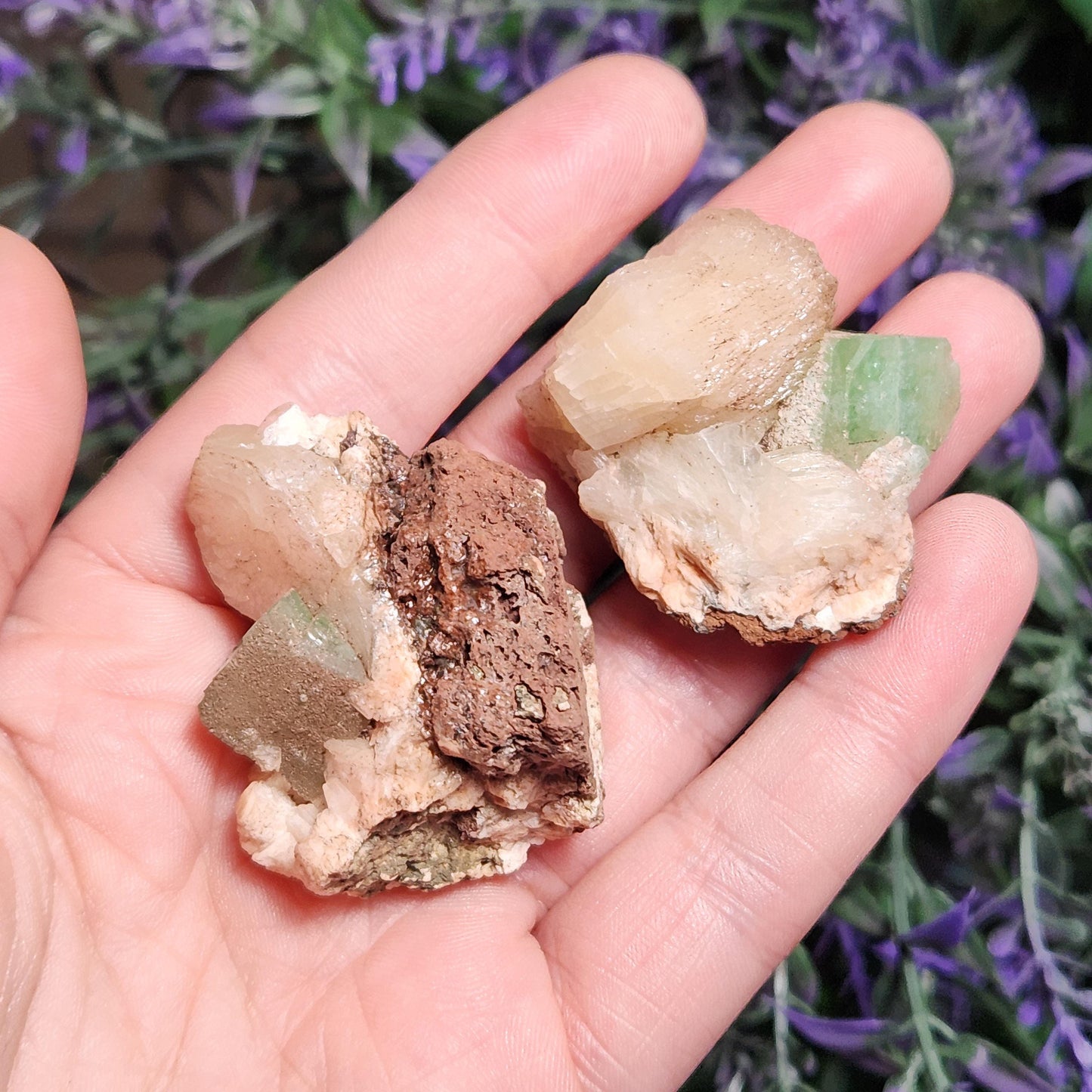 Green Apophyllite Cluster