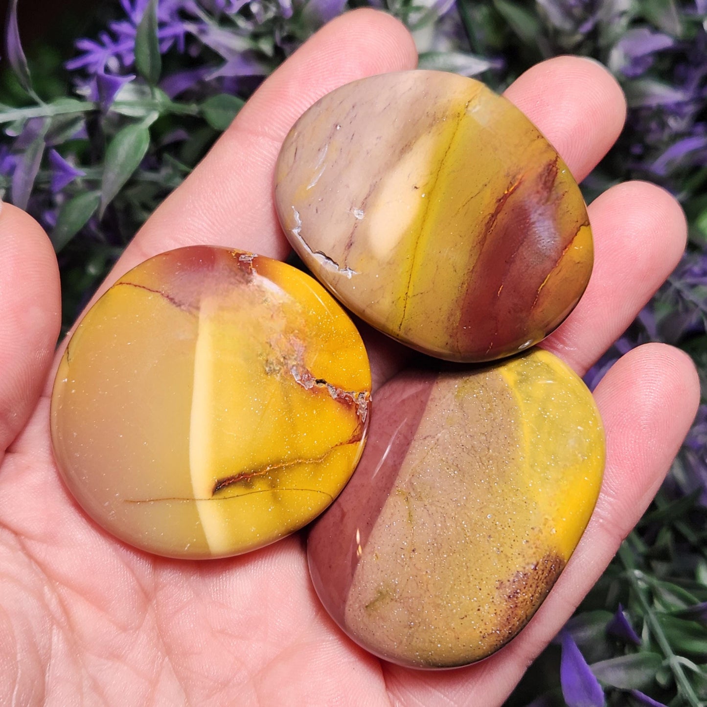 Mookaite Palmstone