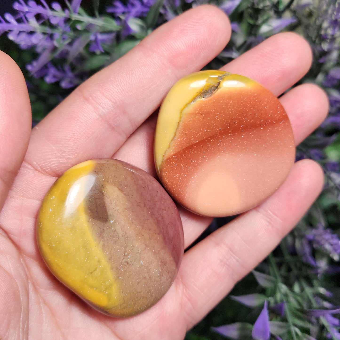 Mookaite Palmstone