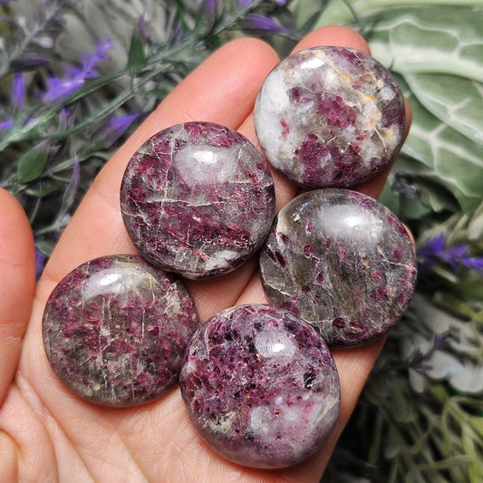 Red Tourmaline Crystal