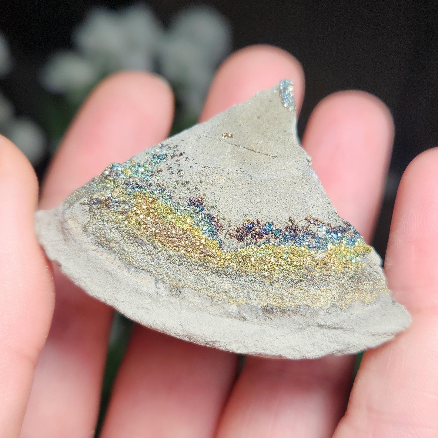 Rainbow Pyrite Specimen