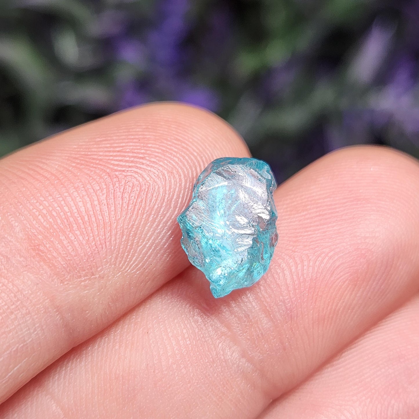 Raw Blue Apatite Crystal
