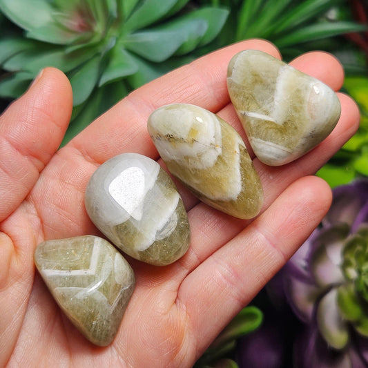 Green Chevron Amethyst