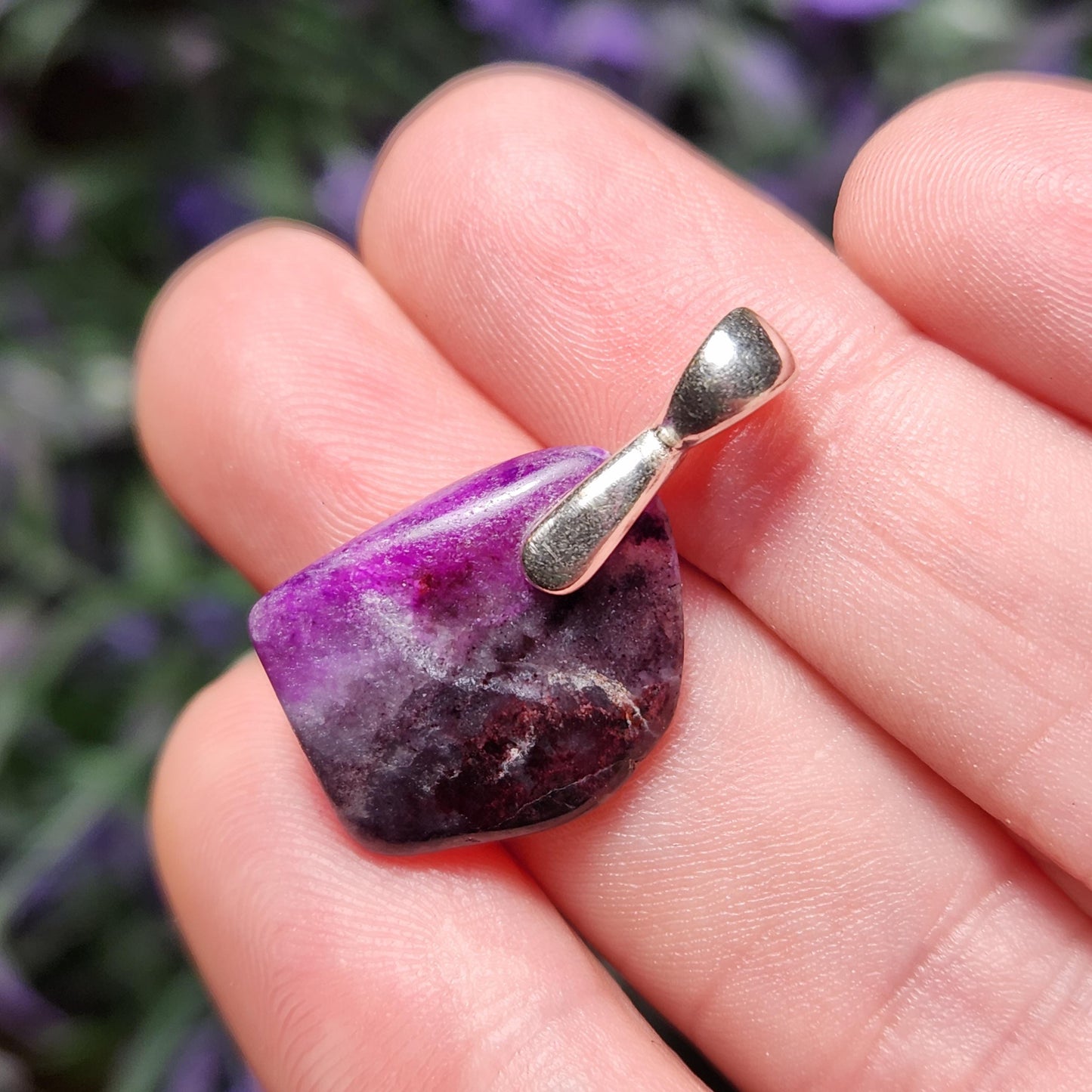 Gel Sugilite Pendant