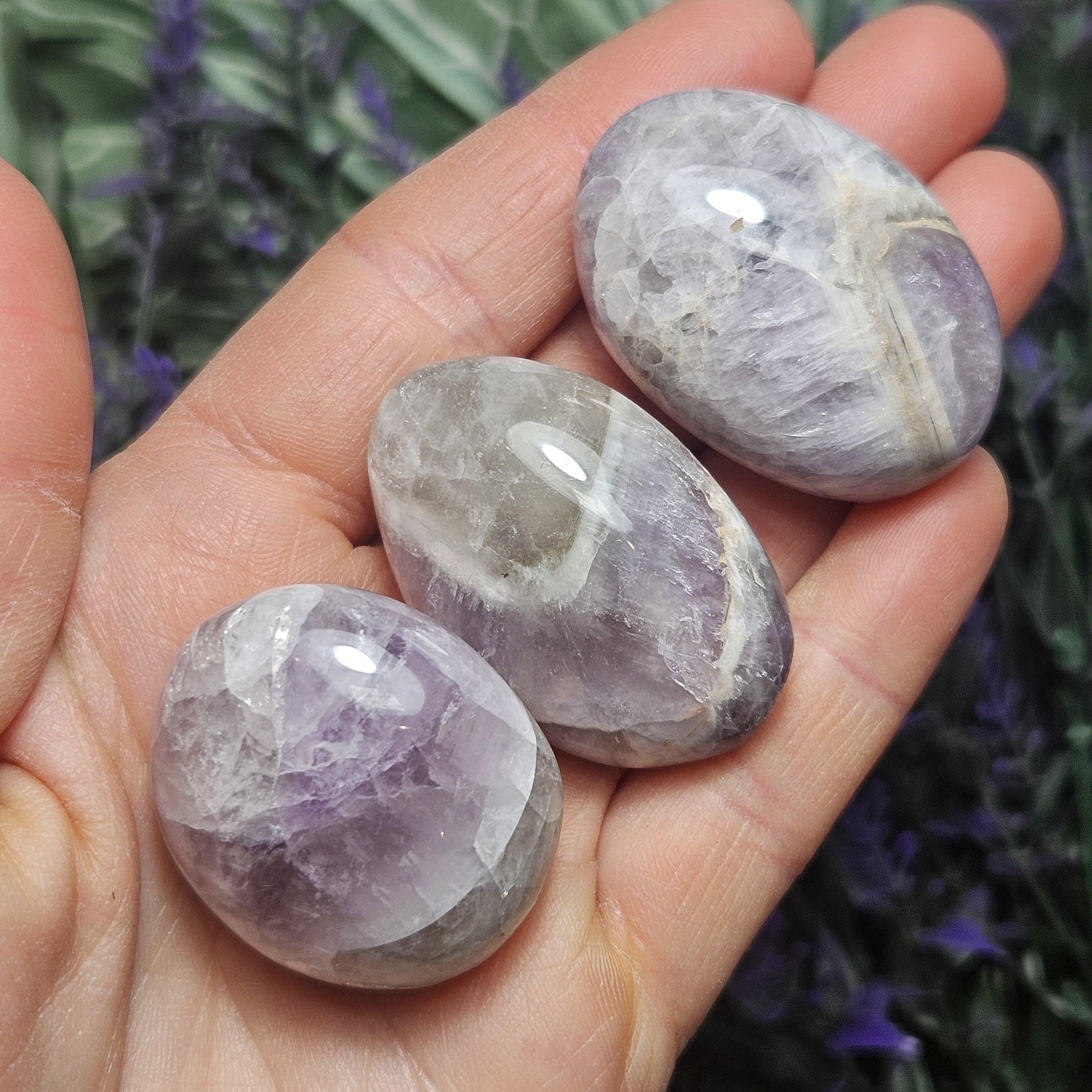 Smoky Amethyst Chevron Quartz