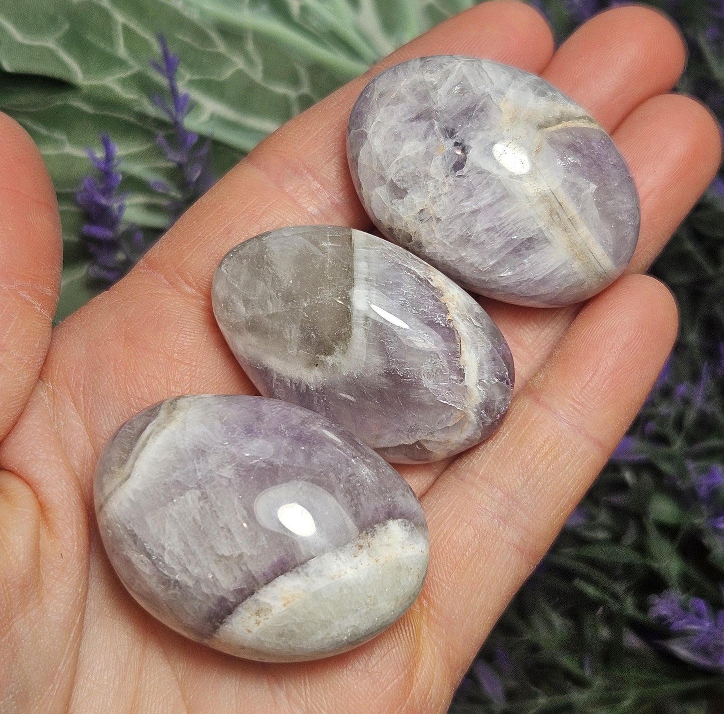 Smoky Amethyst Chevron Quartz