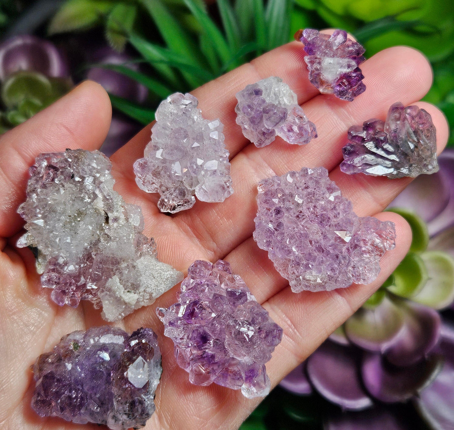 Flower Amethyst Crystal