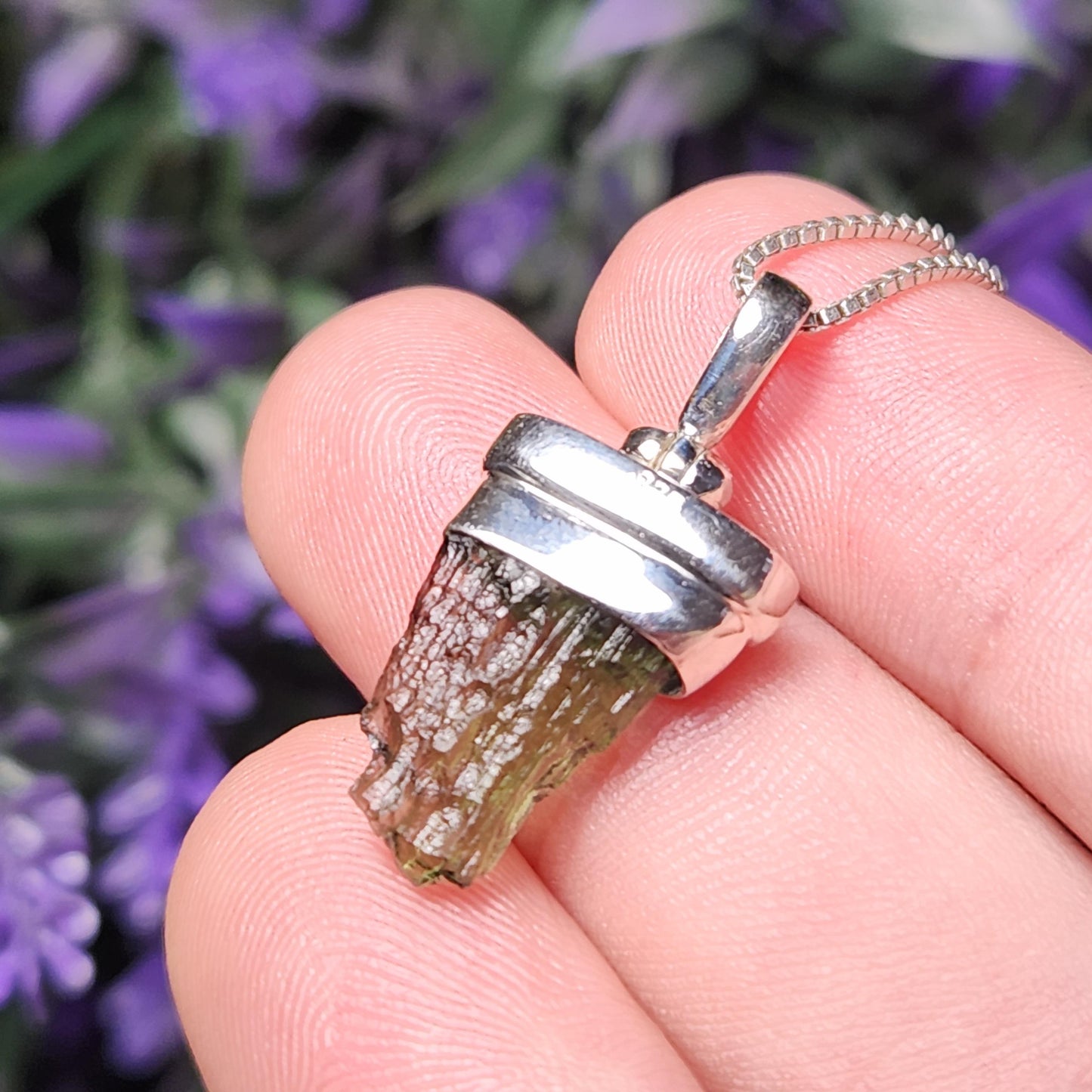 Moldavite Pendant
