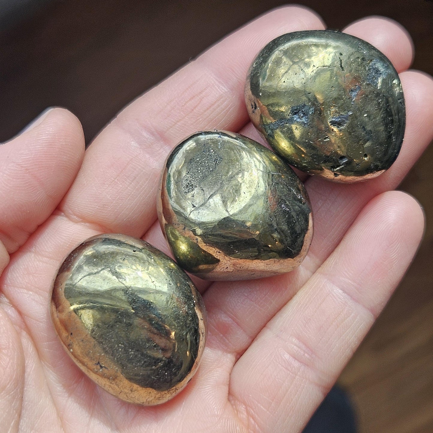 Polished Pyrite Specimen