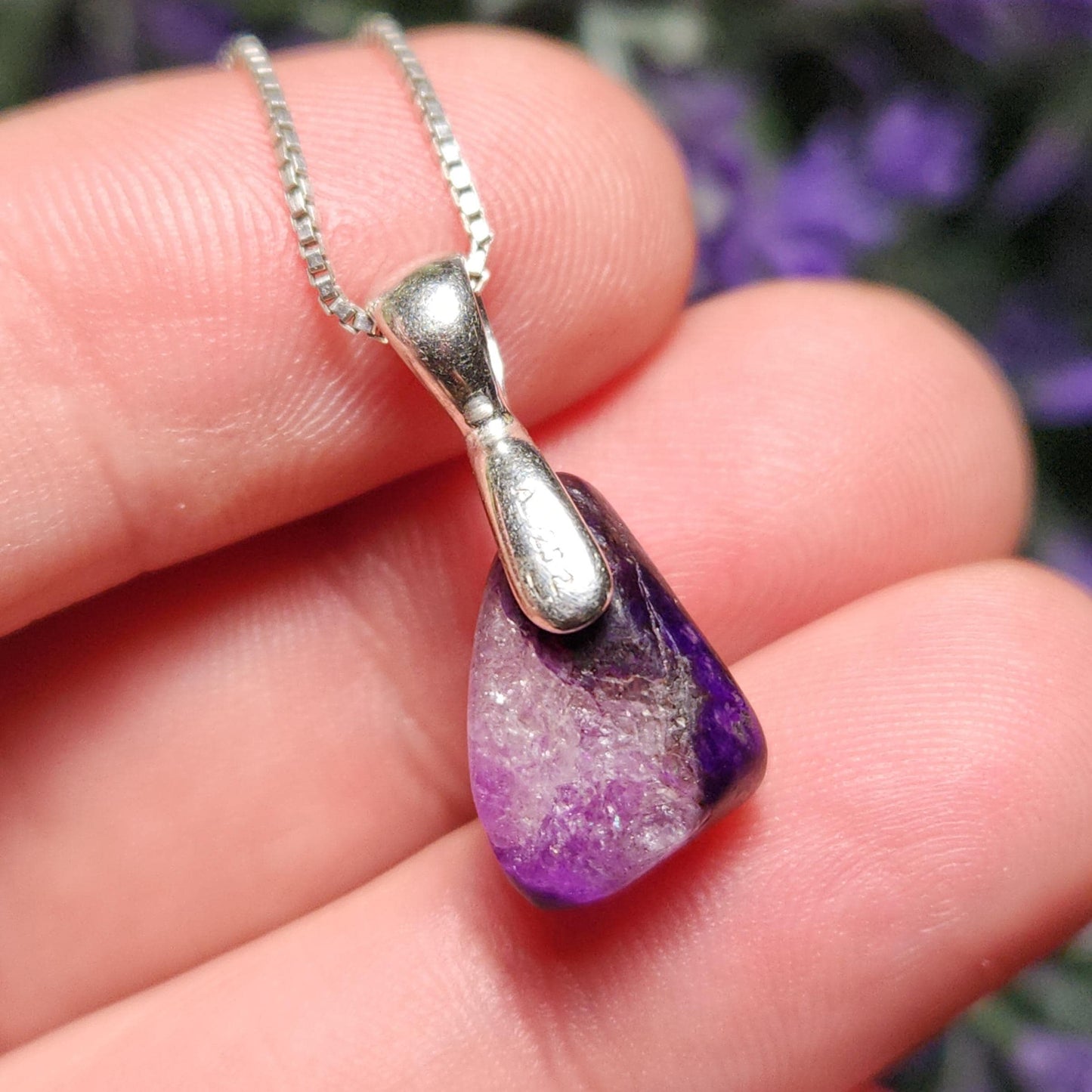 Gel Sugilite Pendant