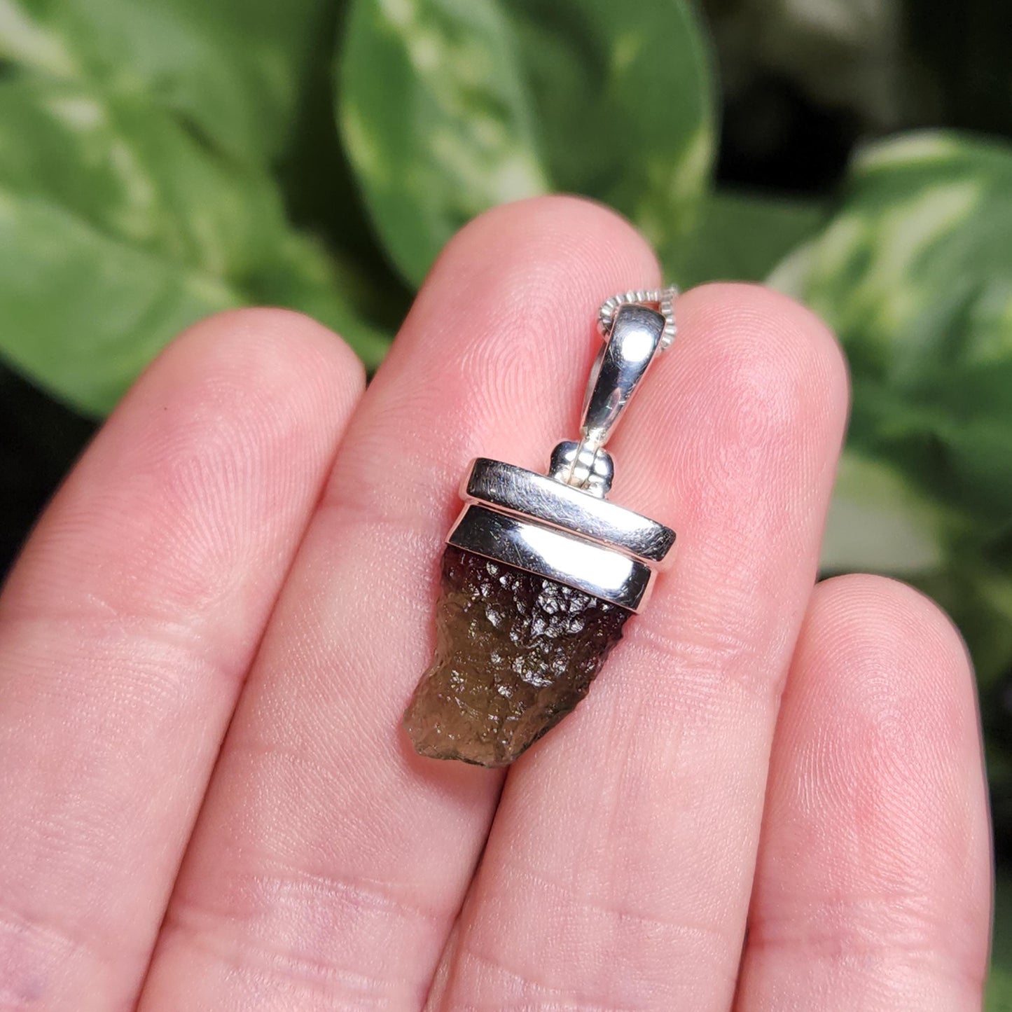 Moldavite Pendant