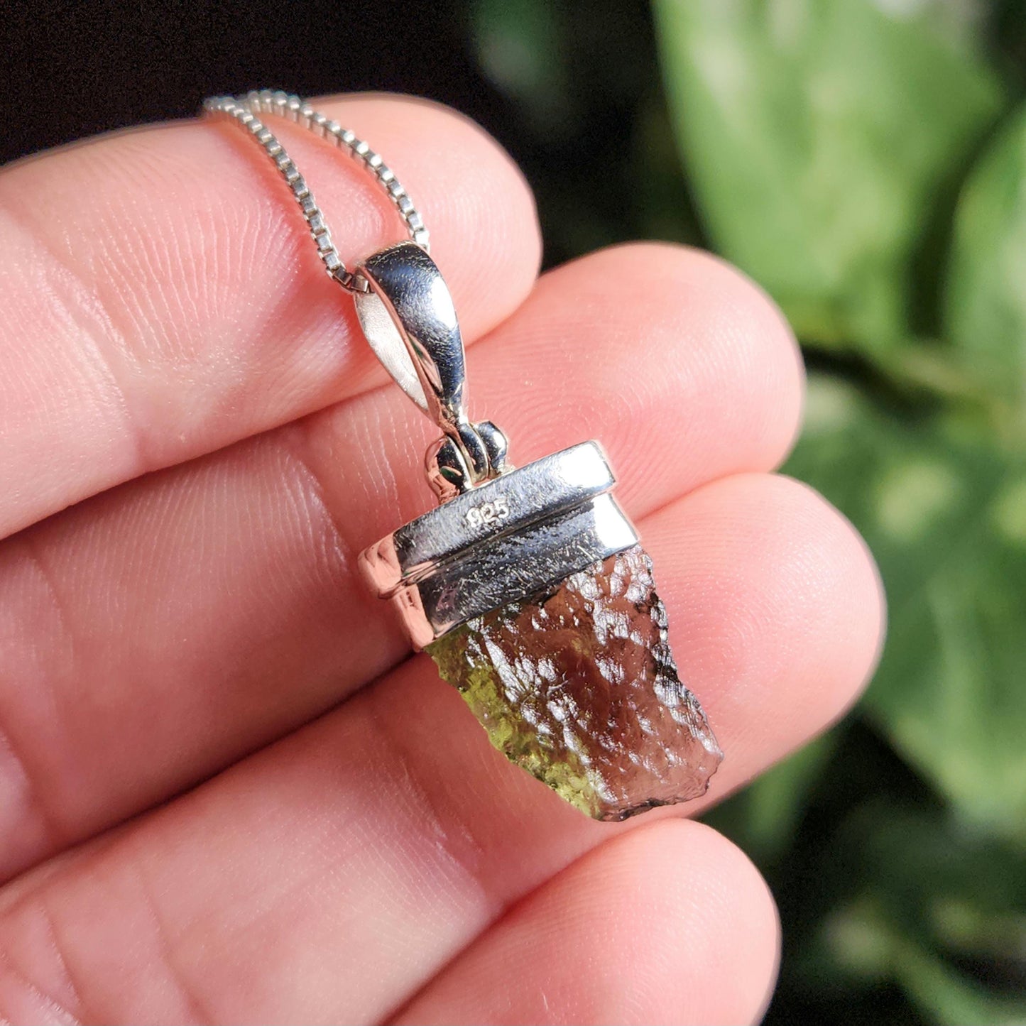 Moldavite Pendant
