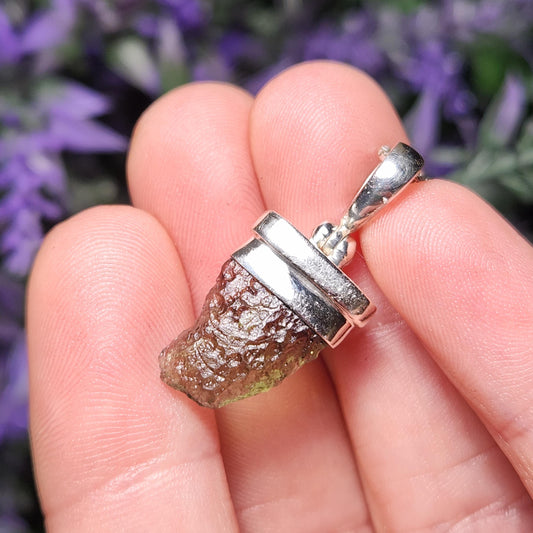 Moldavite Pendant