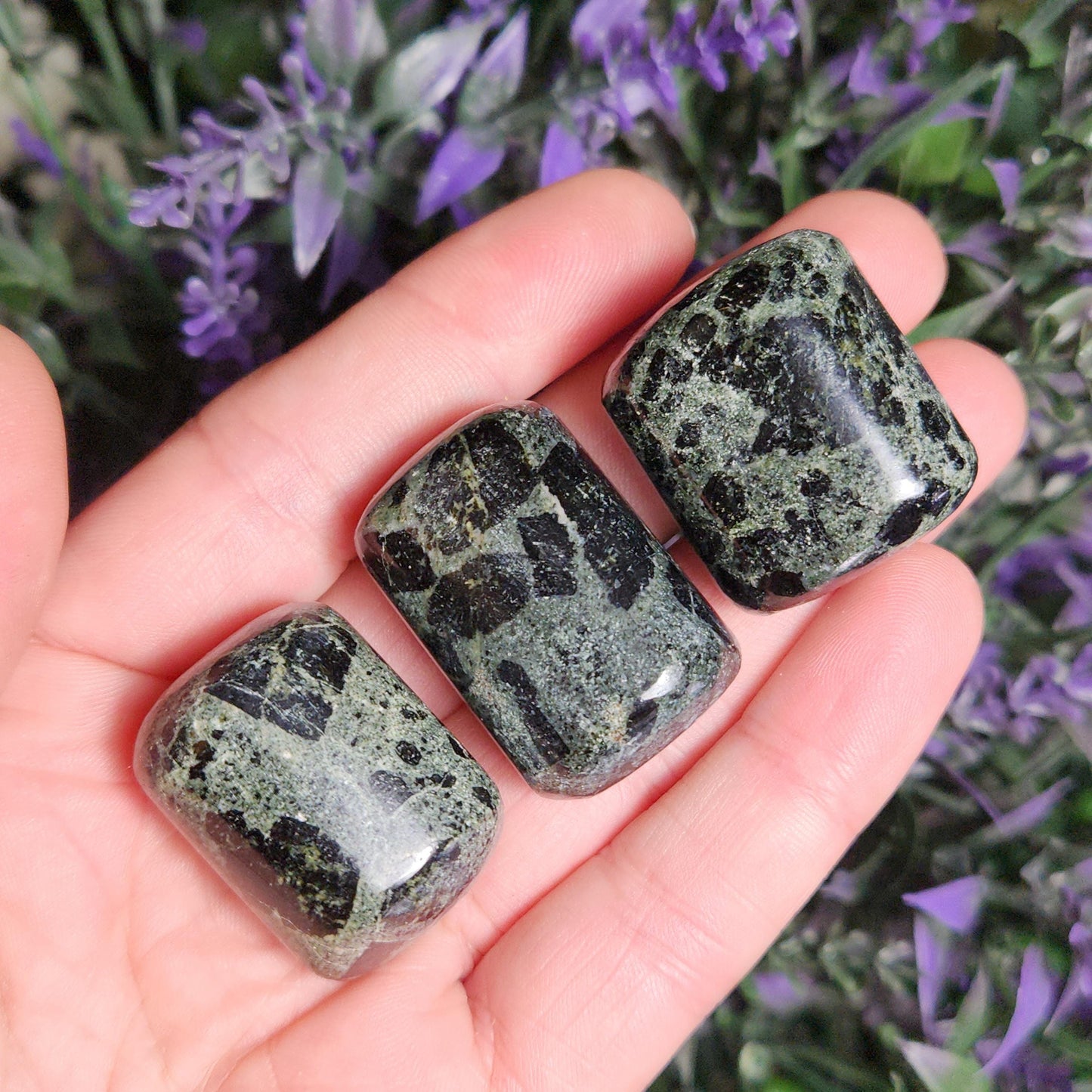 Green & Black Tourmaline