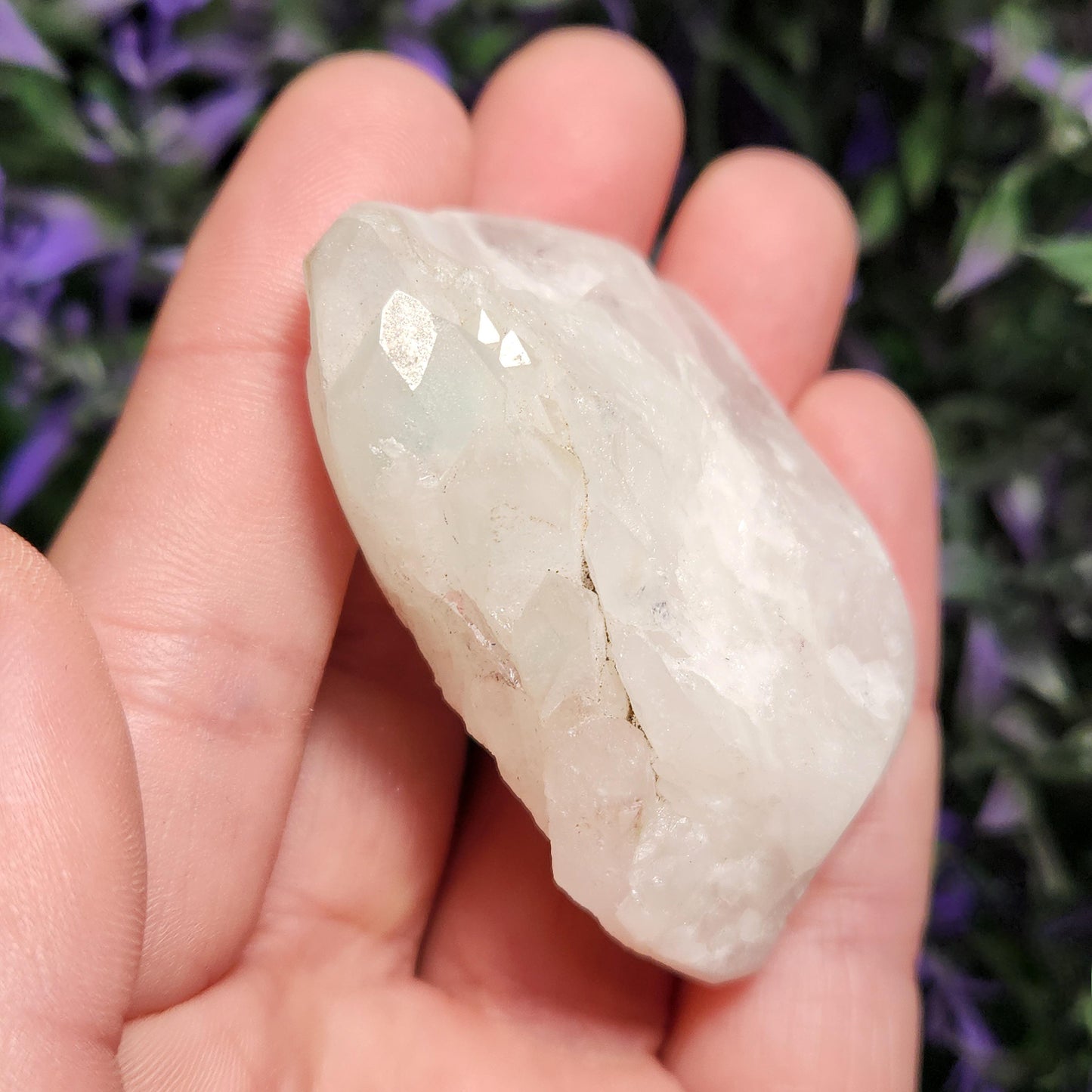 Ajoite Quartz Crystal