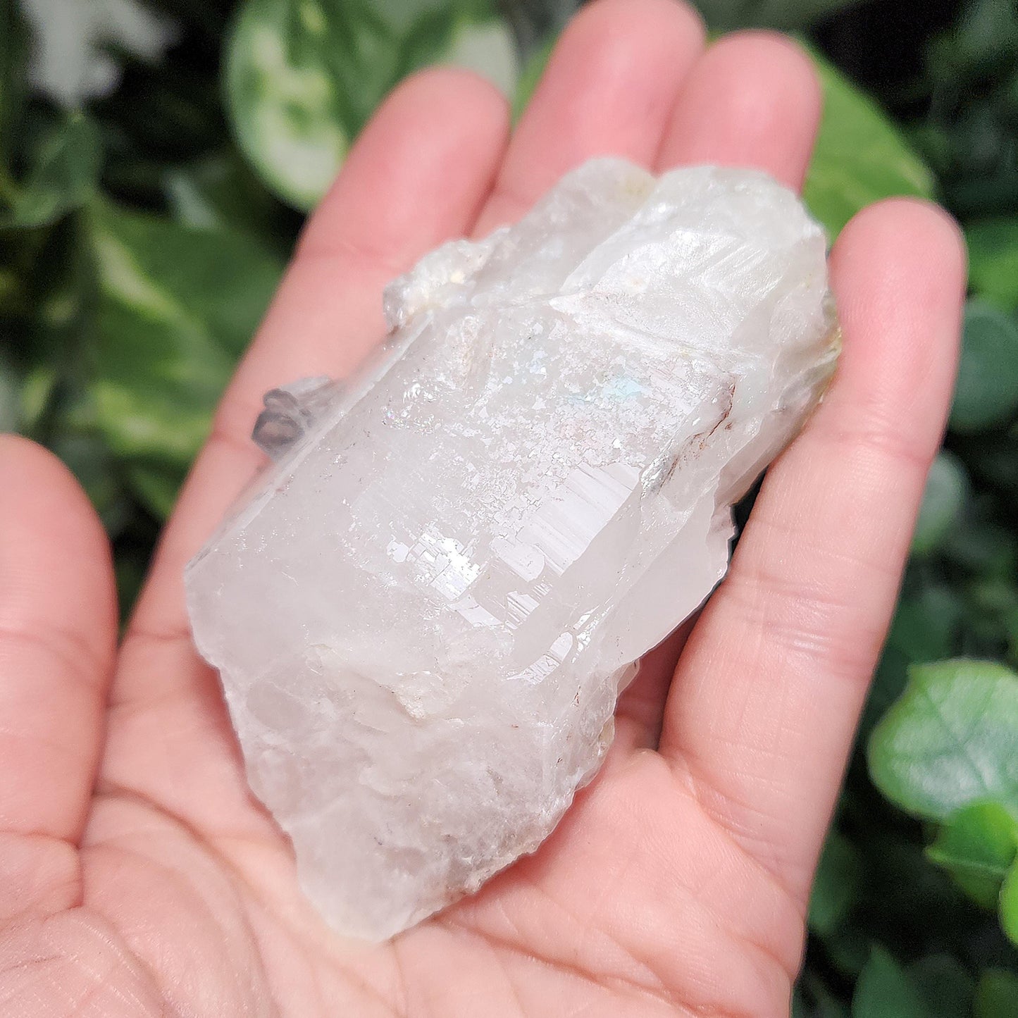 Ajoite Quartz Crystal