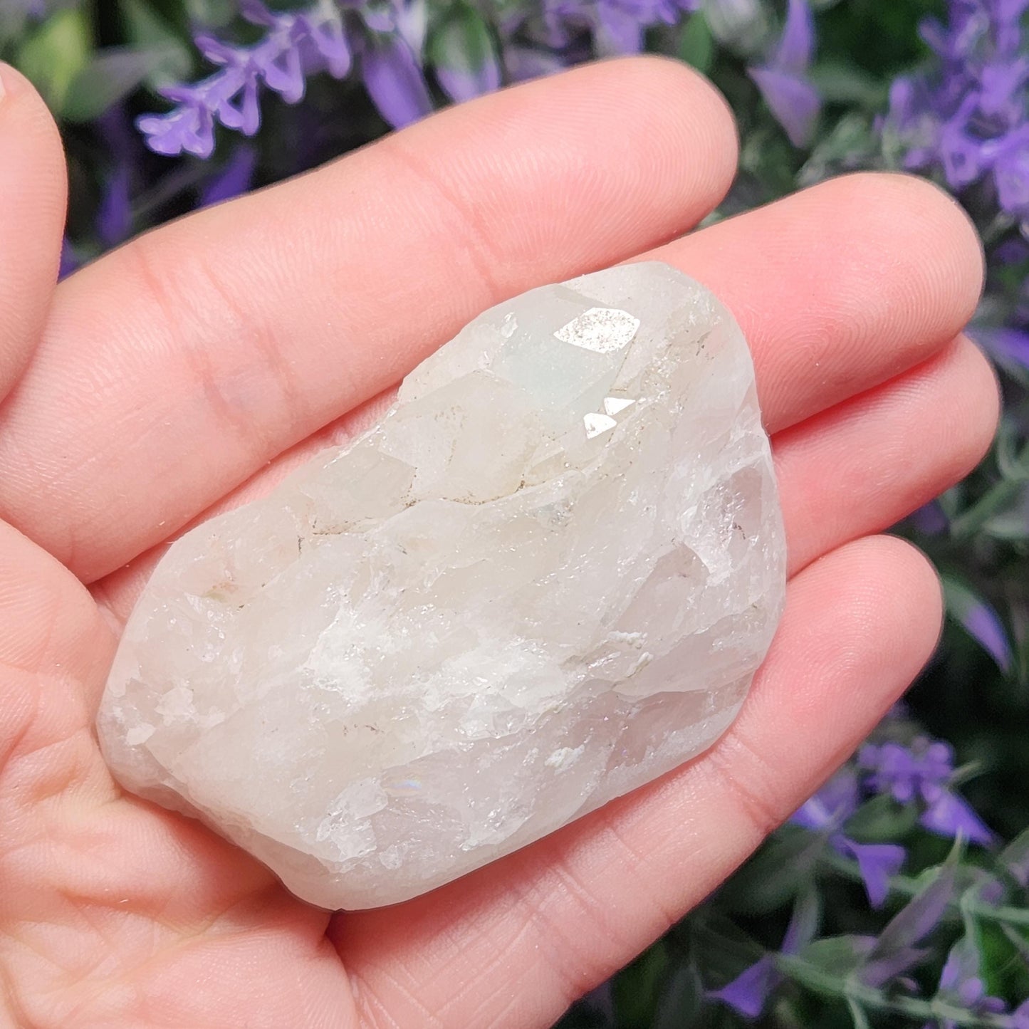 Ajoite Quartz Crystal
