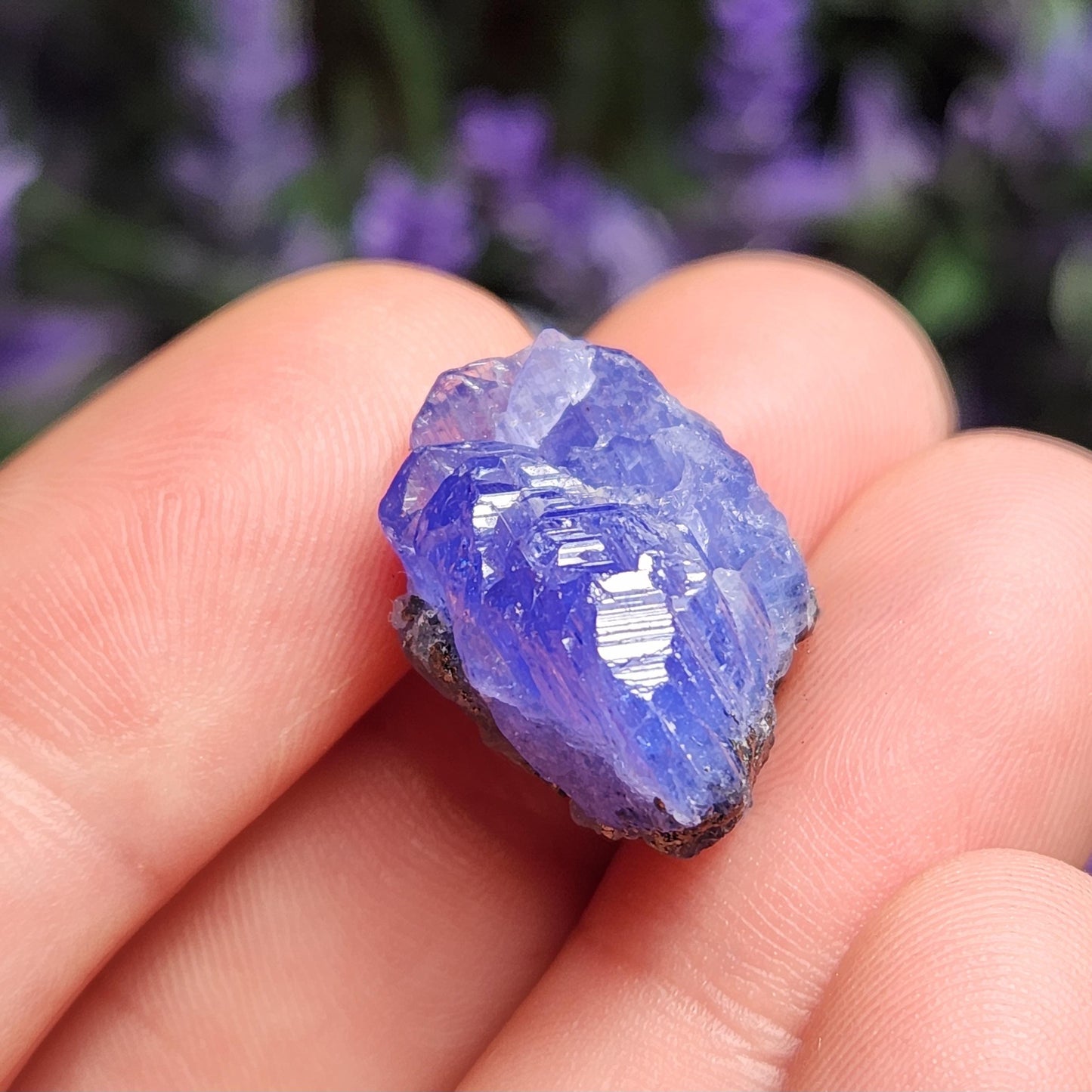 Blue Tanzanite Crystal