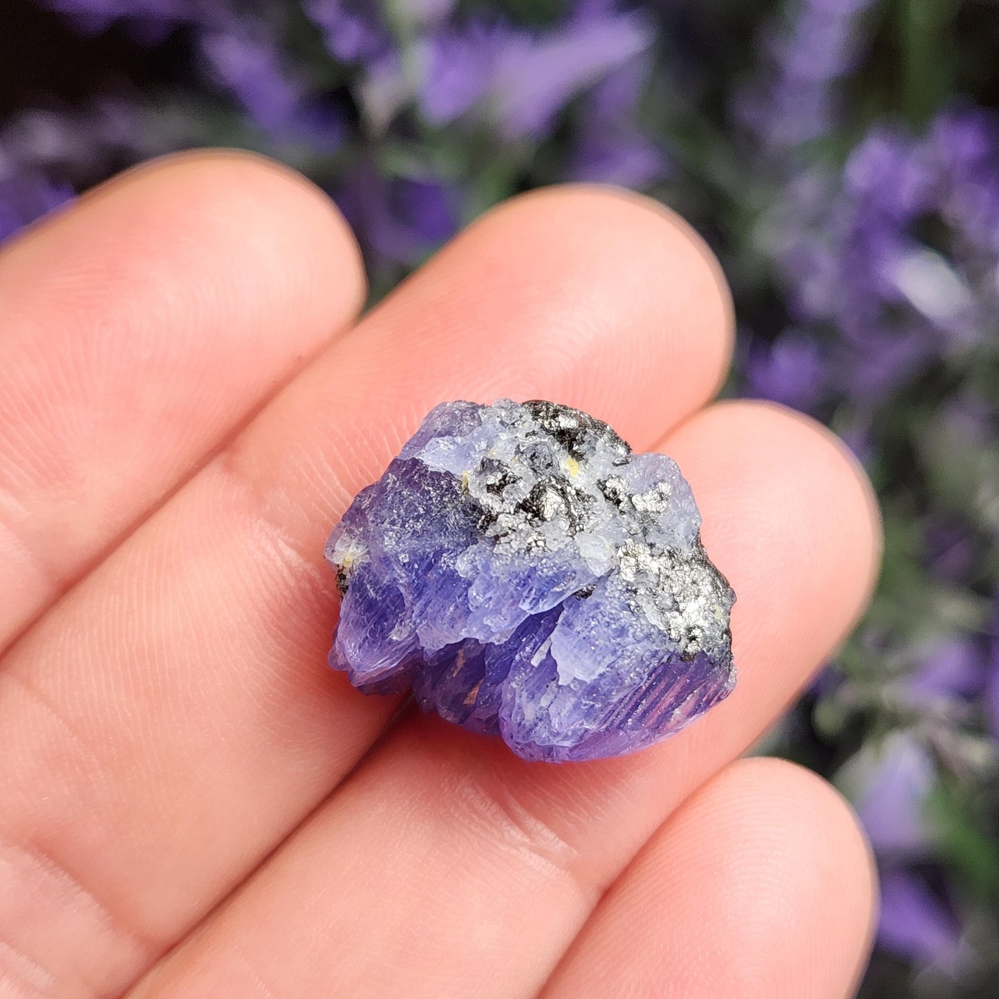 Blue Tanzanite Crystal