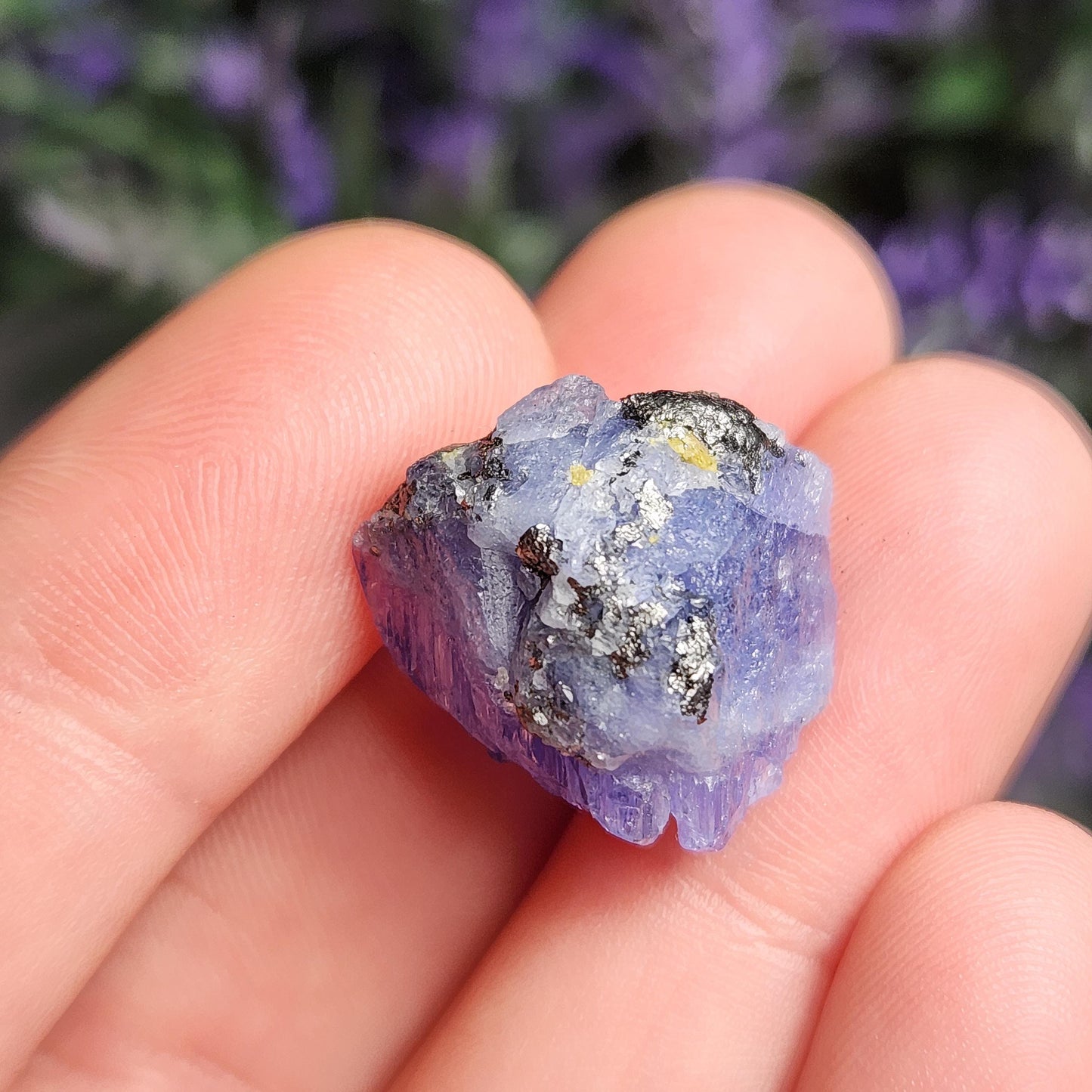 Blue Tanzanite Crystal