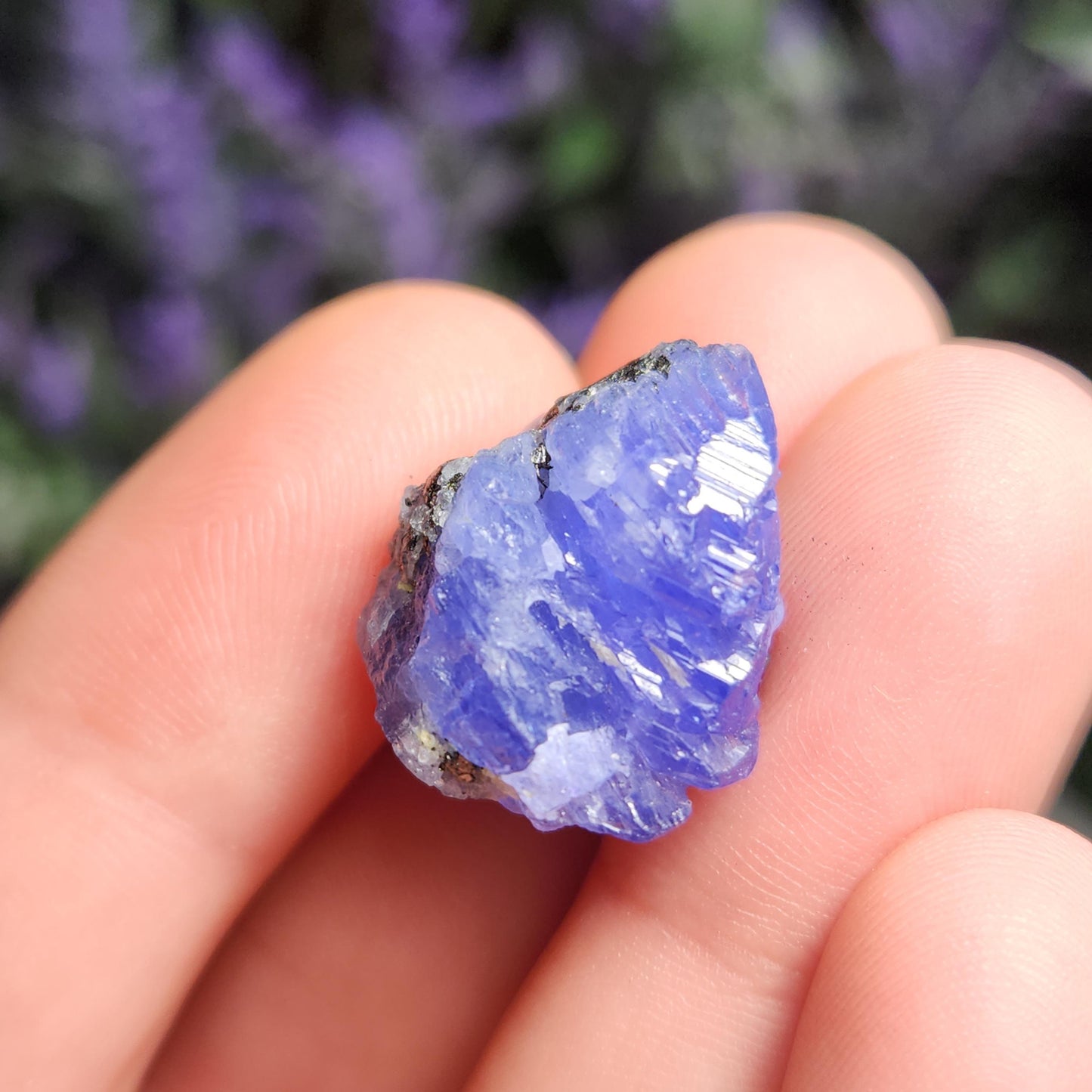 Blue Tanzanite Crystal