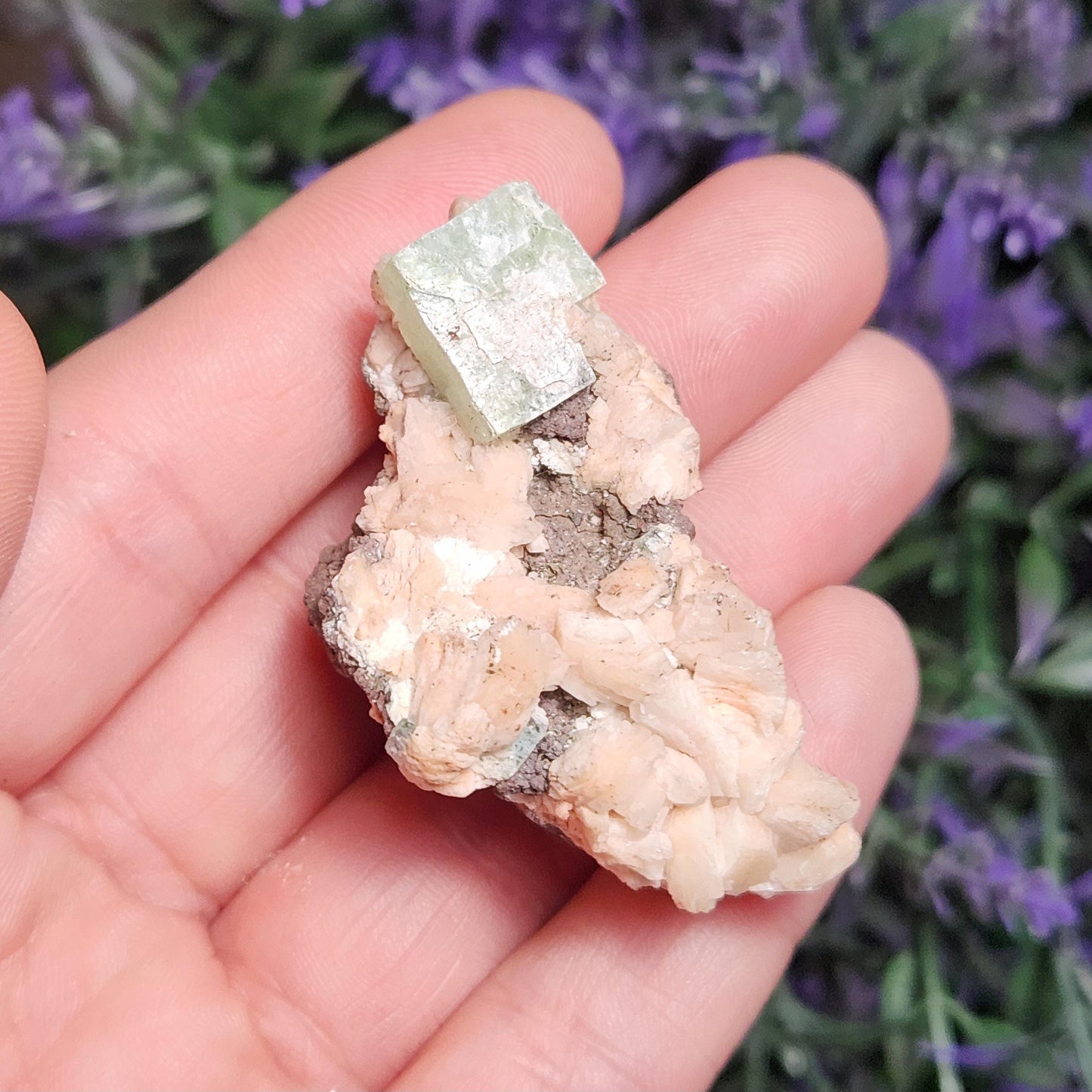 Green Apophyllite Cluster