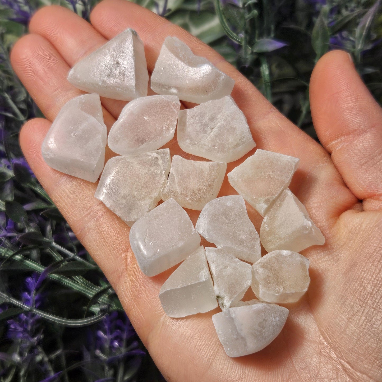 Ulexite TV Stone – Vision Crystal – Natural Ulexite from California – Optical Stone for Intuition – Third Eye Chakra – Raw Ulexite Slab
