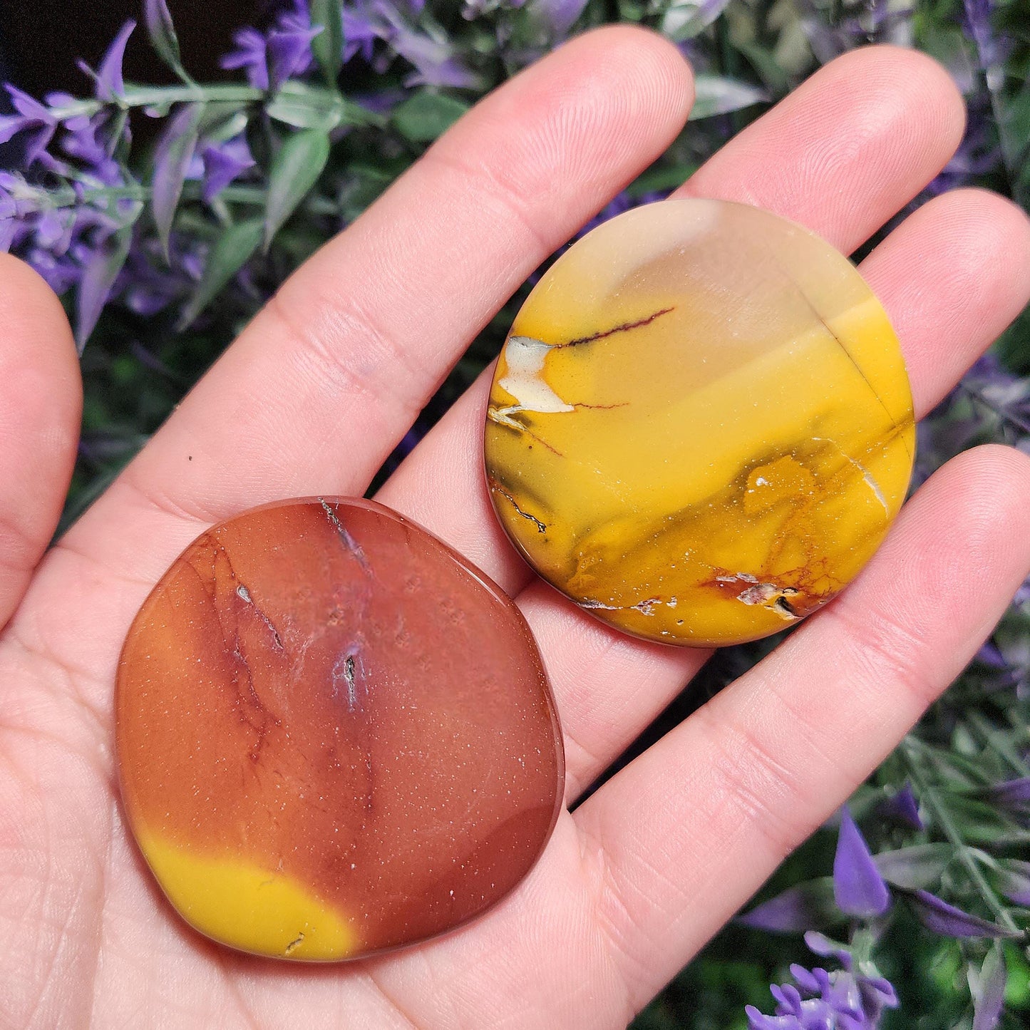 Mookaite Palmstone