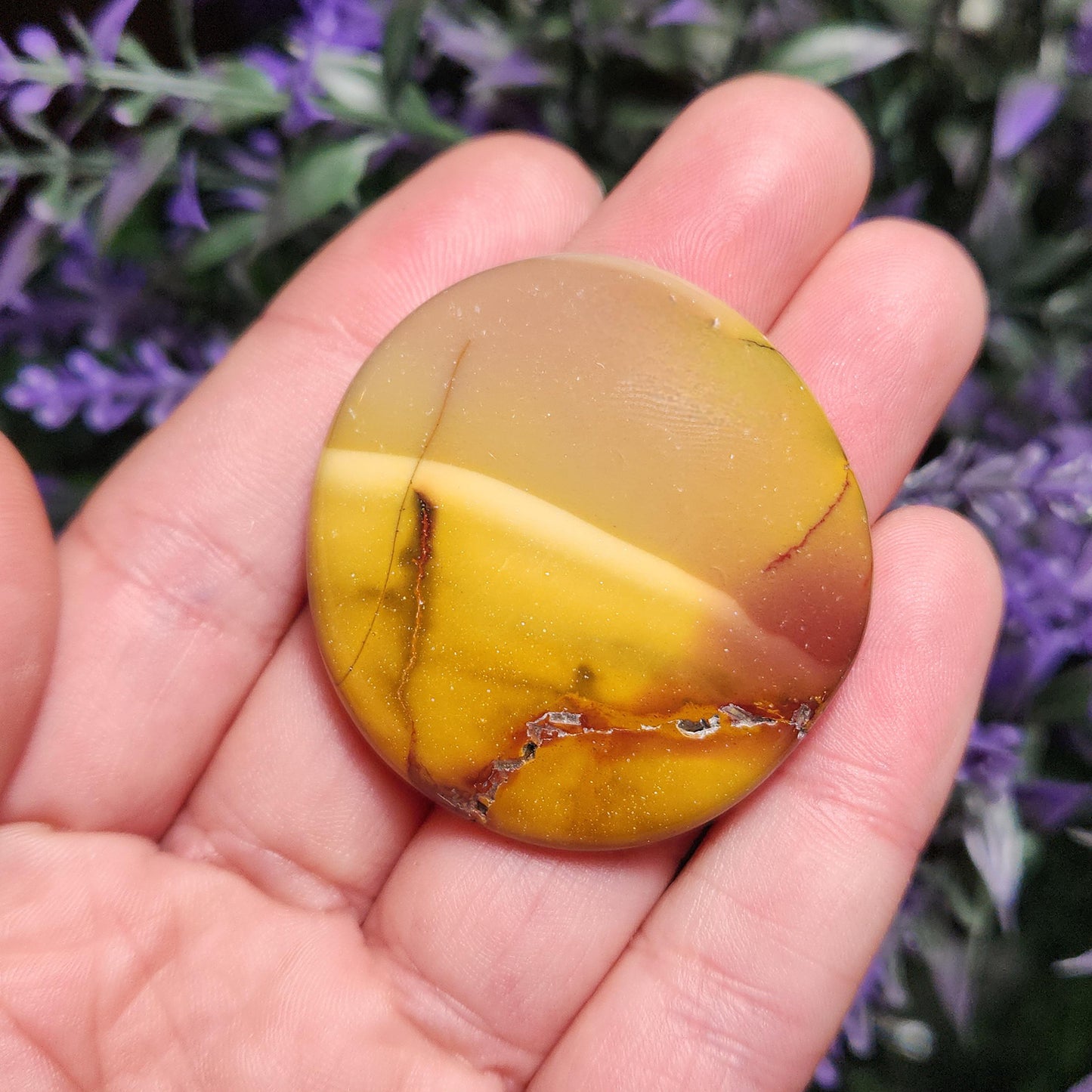 Mookaite Palmstone