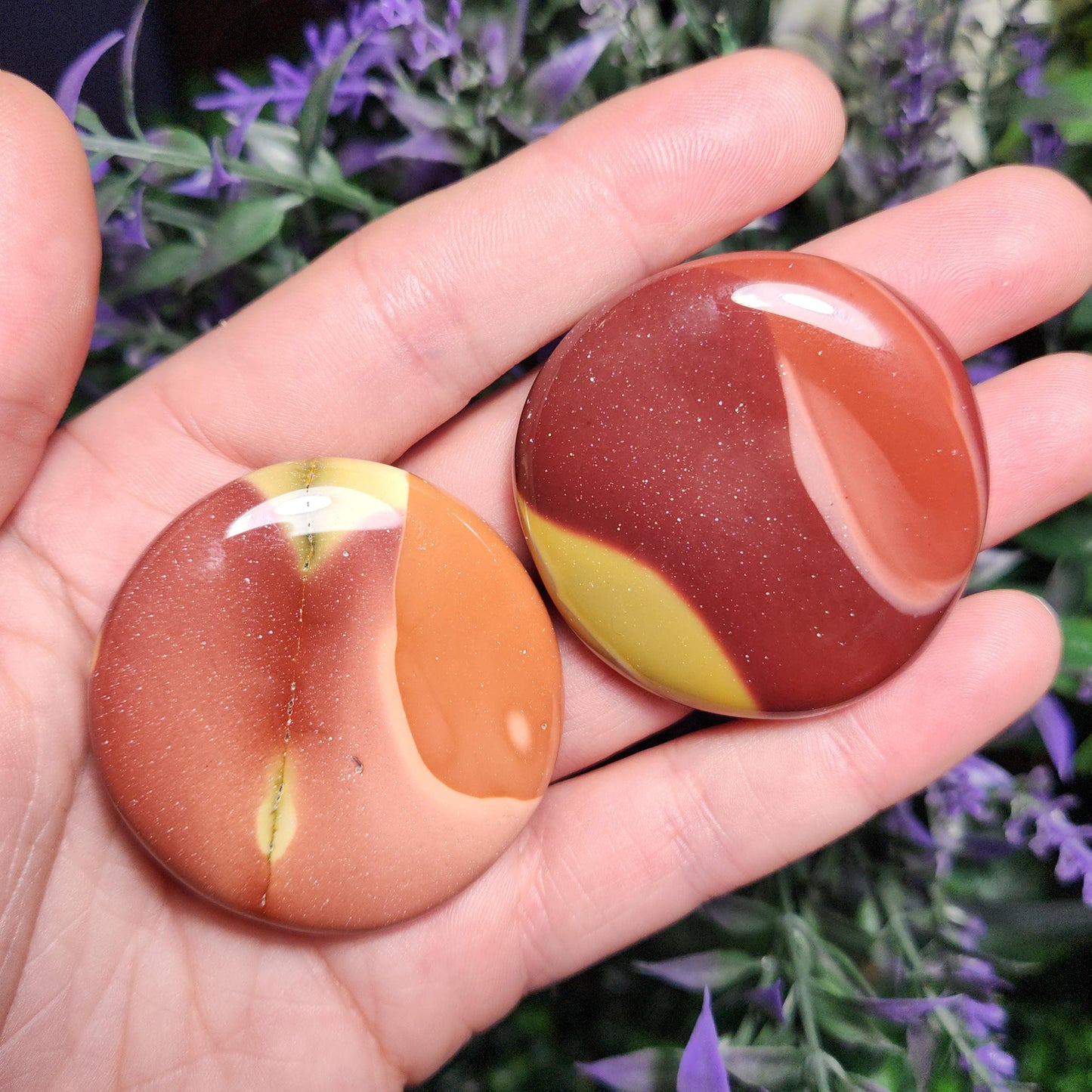 Mookaite Palmstone