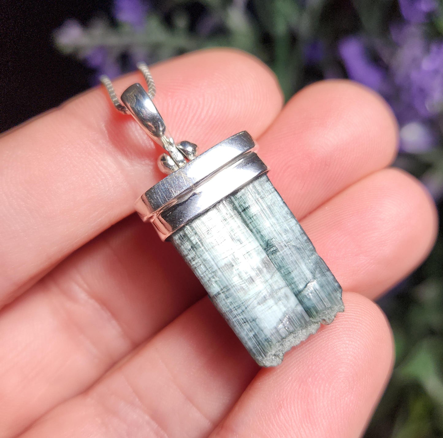 Cats Eye Tourmaline Pendant