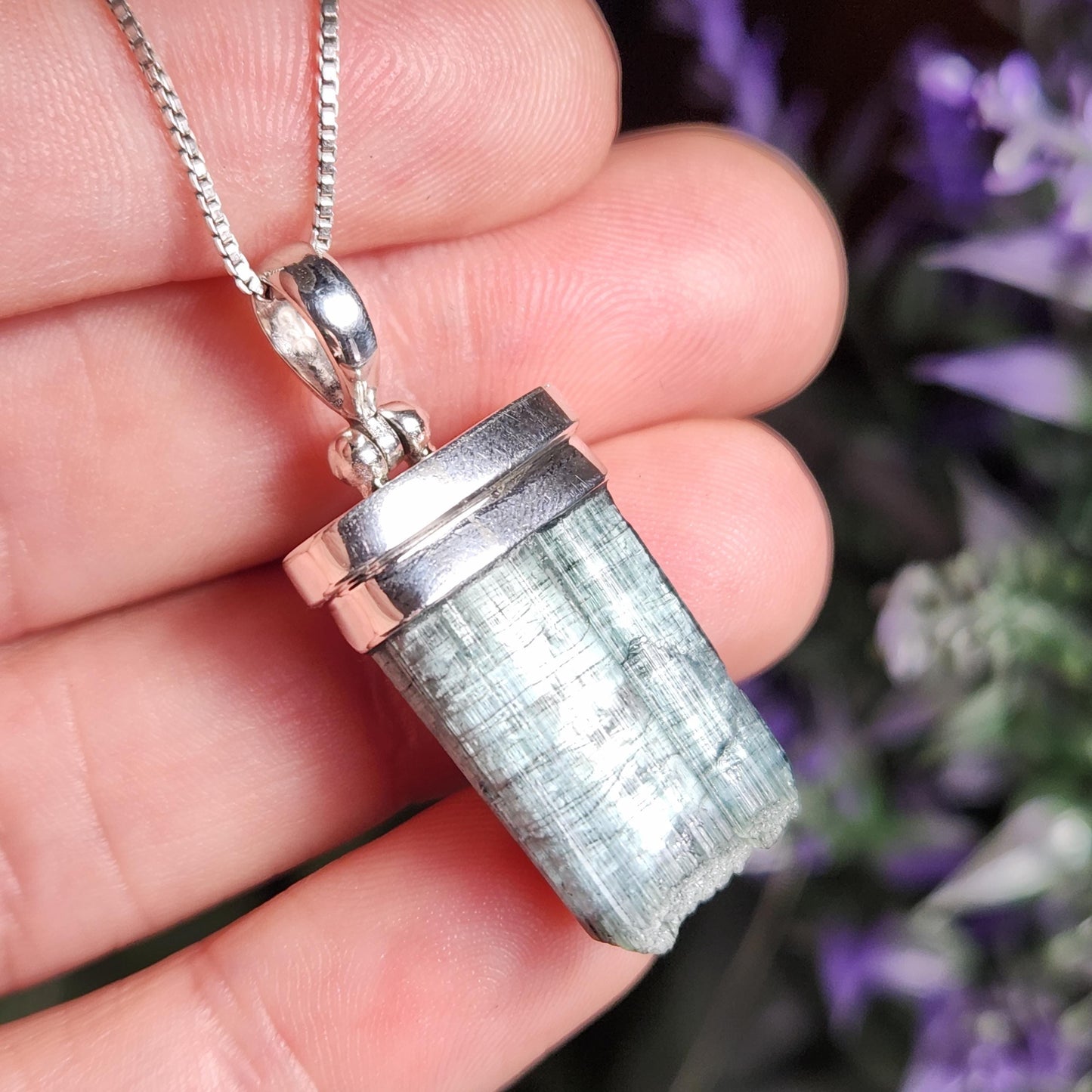 Cats Eye Tourmaline Pendant