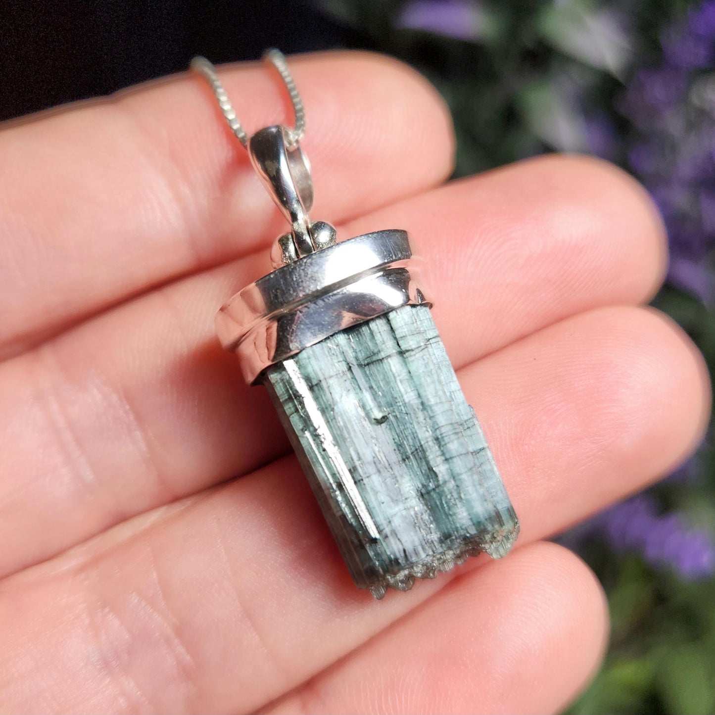 Cats Eye Tourmaline Pendant