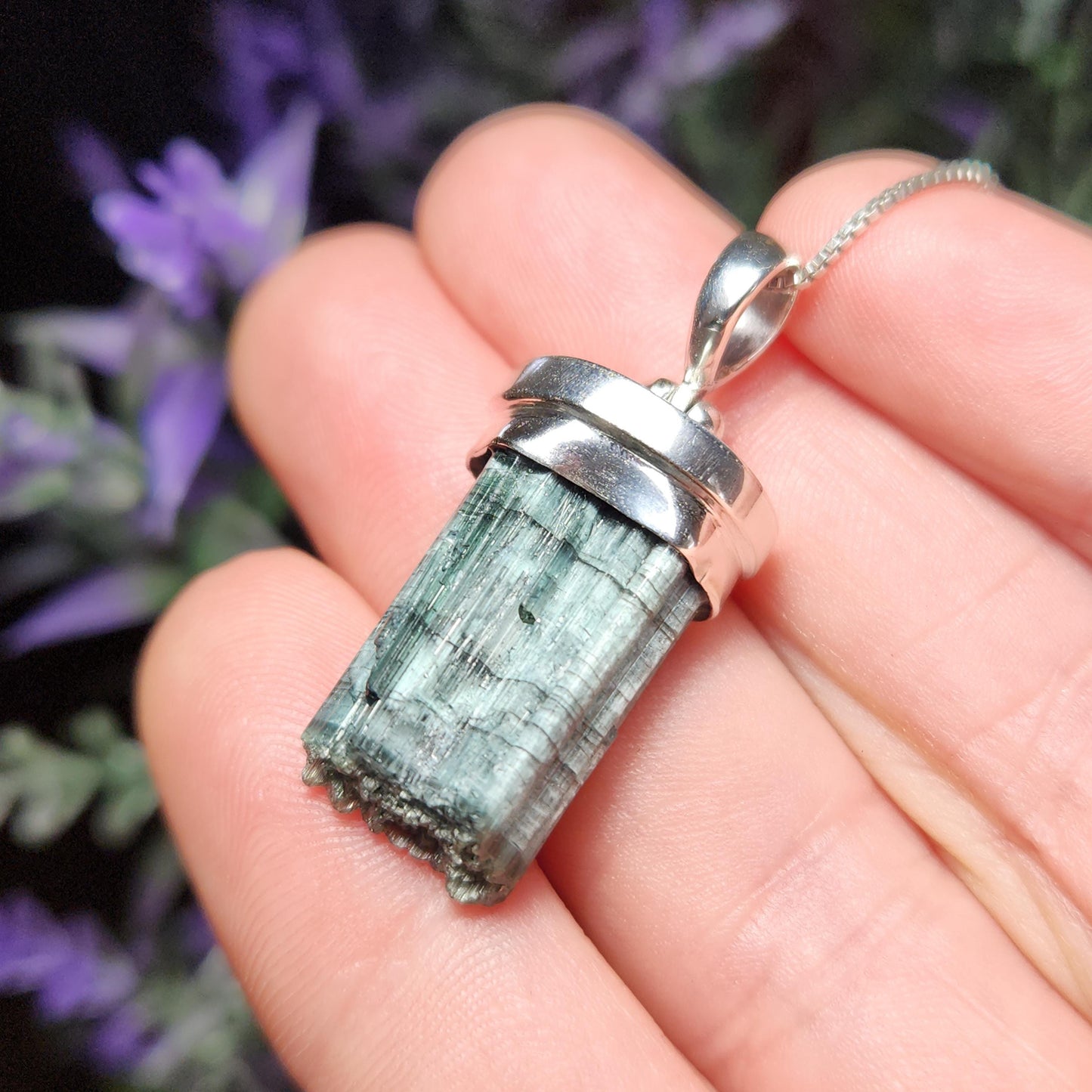 Cats Eye Tourmaline Pendant