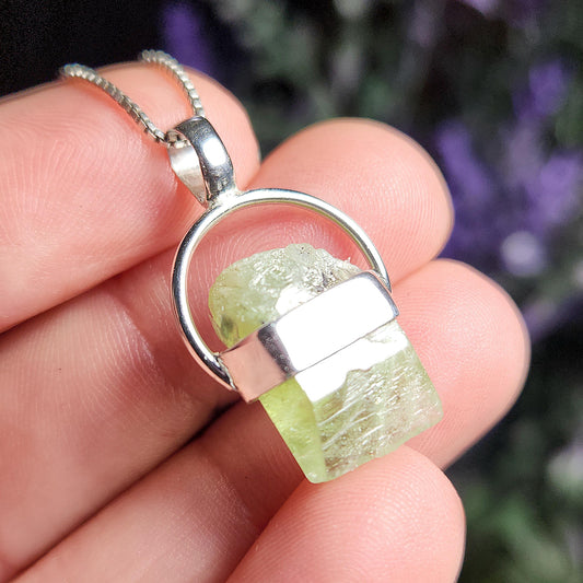 Terminated Peridot Pendant