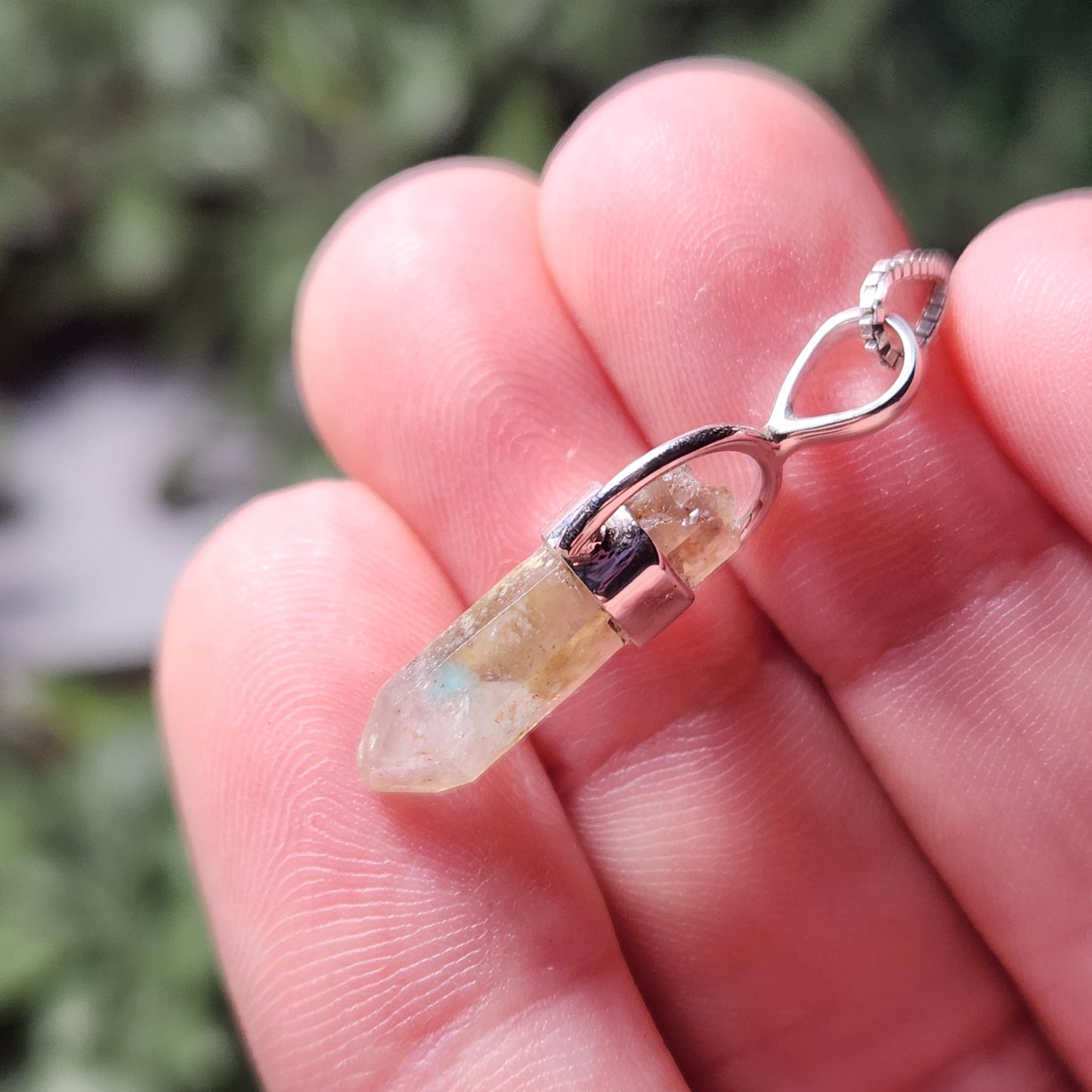 Ajoite Pendant