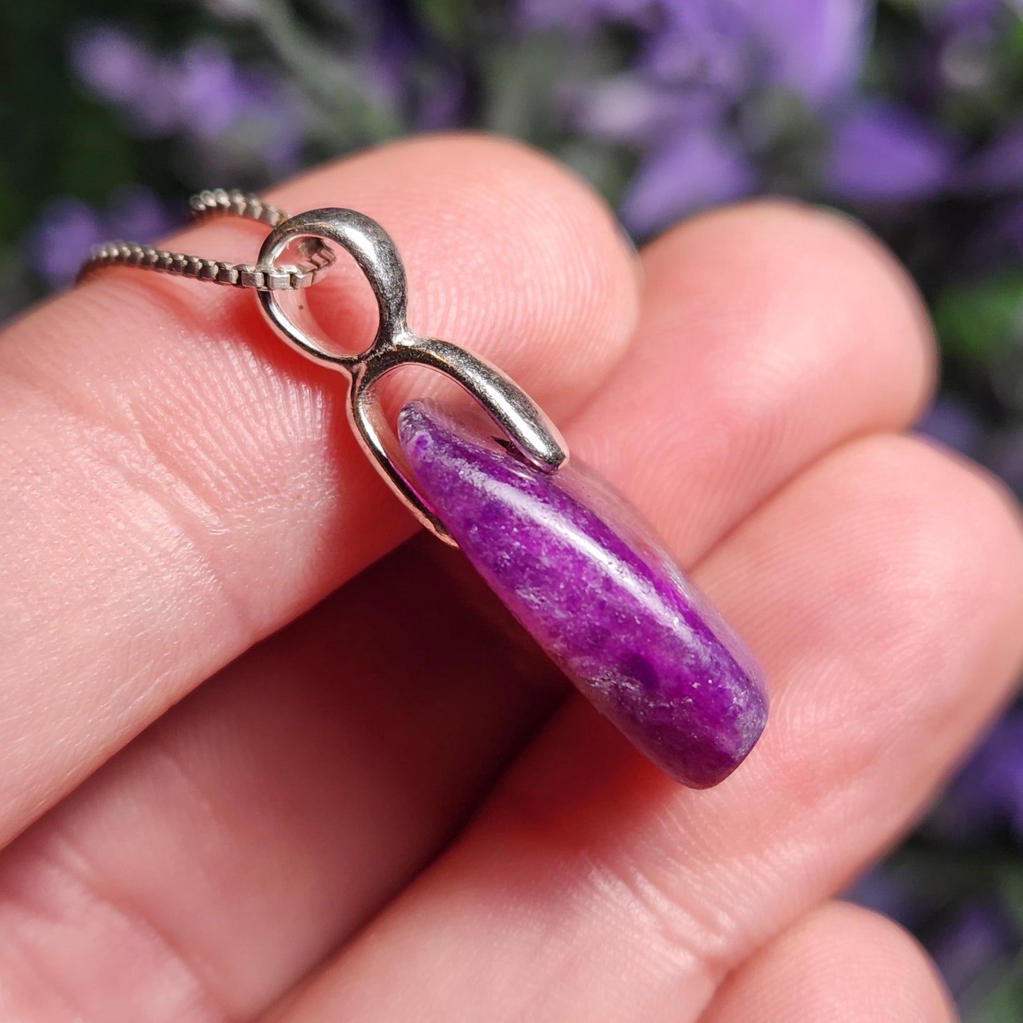 Gel Sugilite Pendant